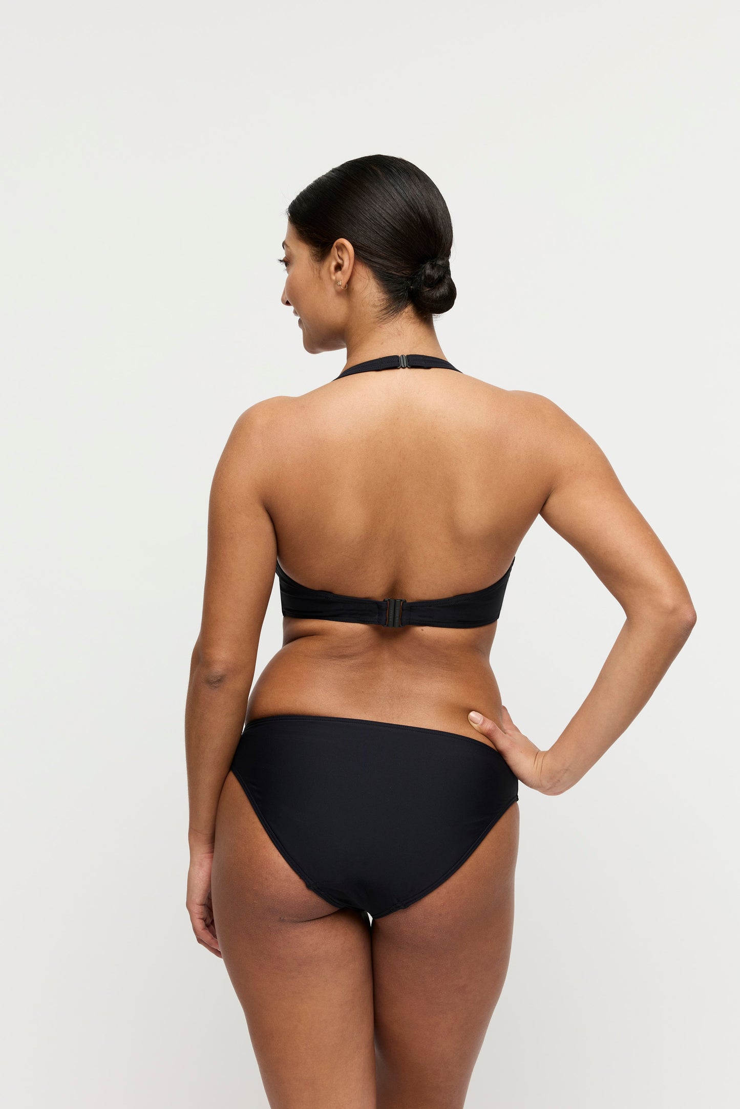 UVITA schwarz Unterlegtes Bikini-Top tief. (Zwa)