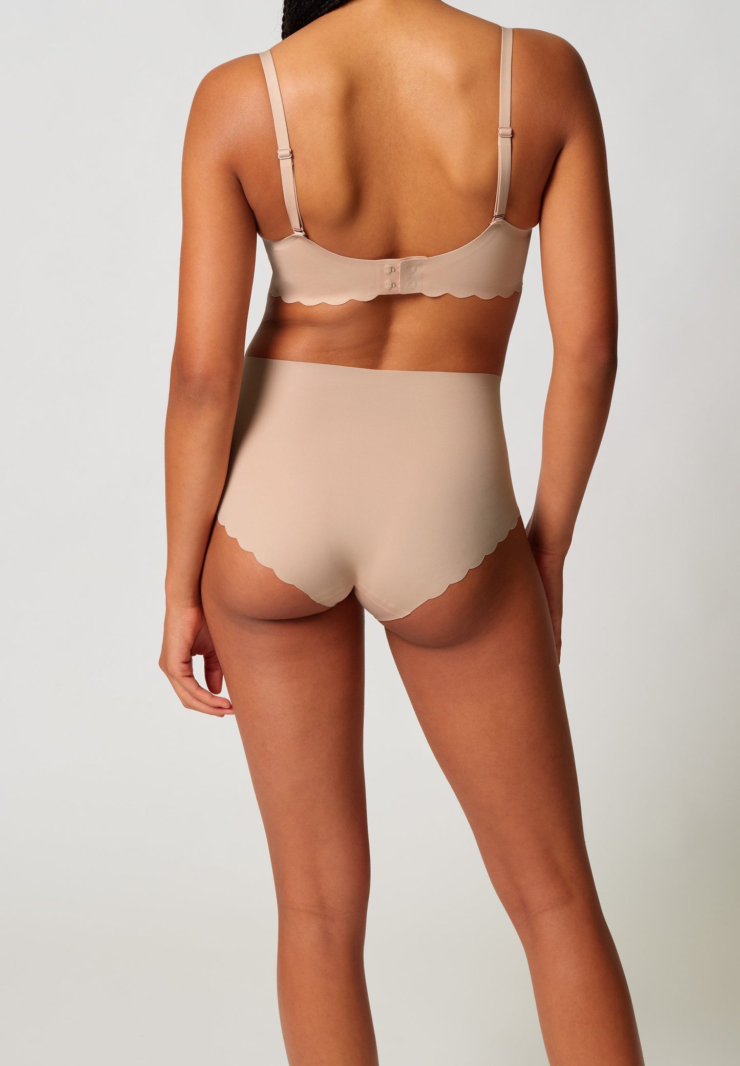 High Waist Slip (Beige)