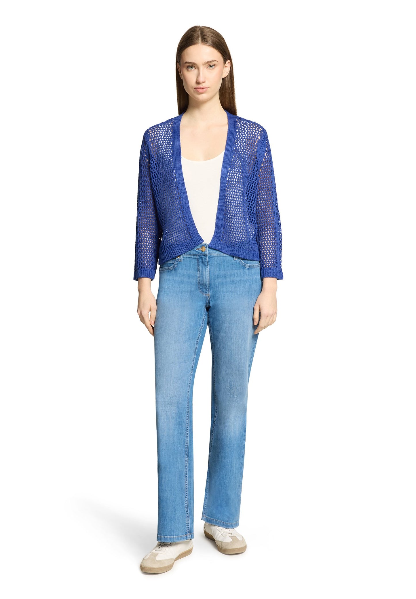 Grobstrickjacke (Electric Blue)