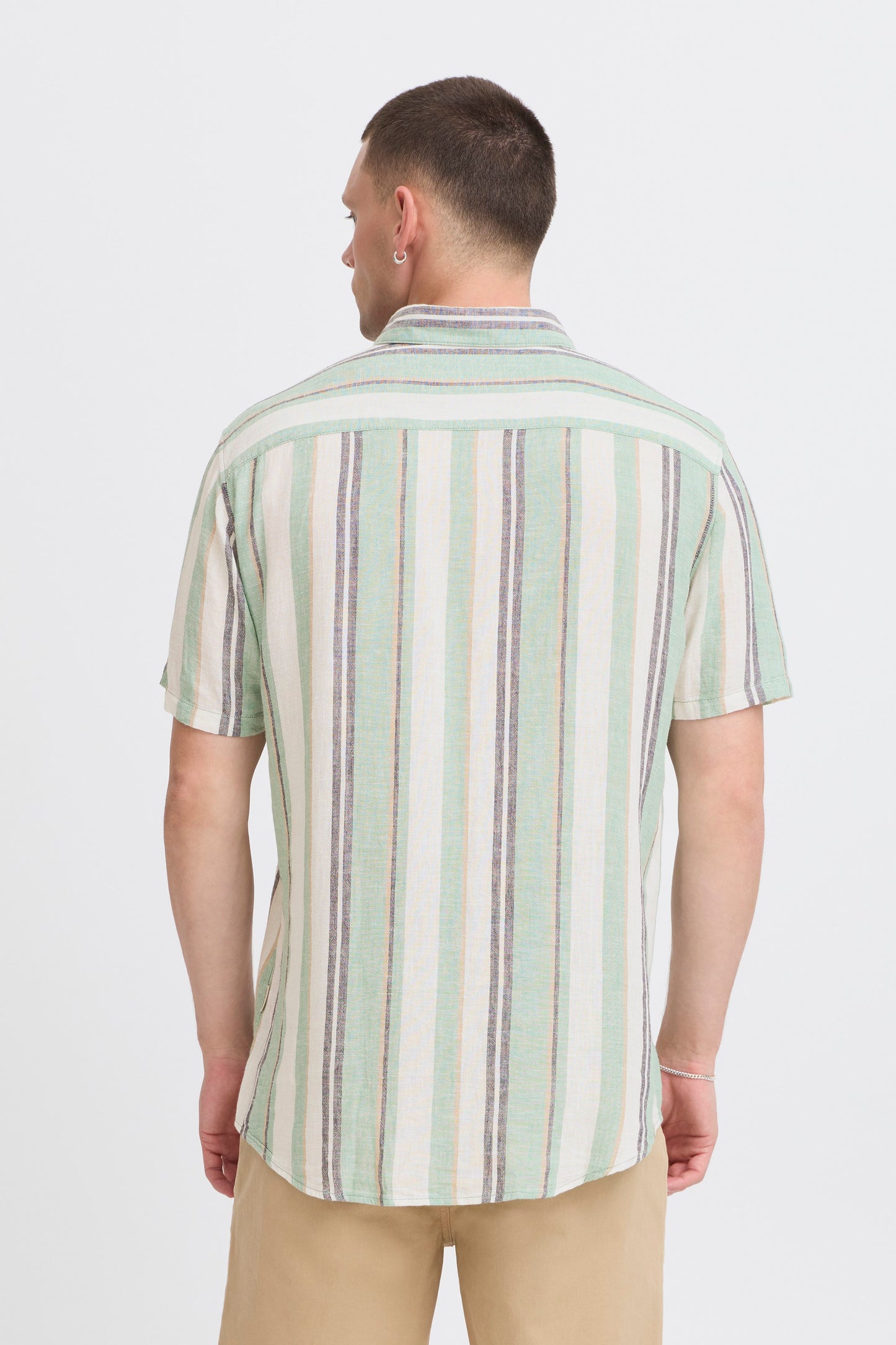 BHBOBBY Shirt stripe (Malachite Gre)