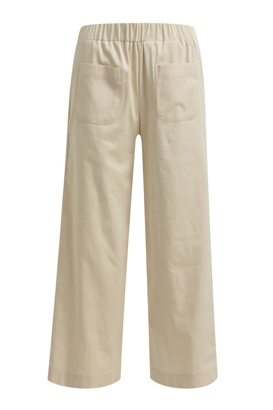 Woven Culotte (Beige)