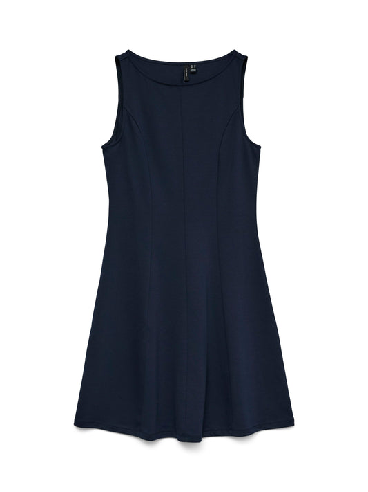 Vmabby Sl Peplum Short Dress Jrs (Navy Blazer)