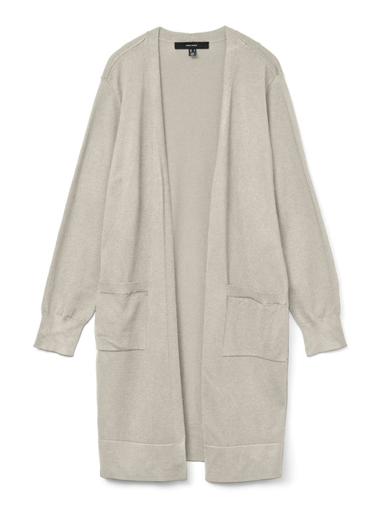 Vmsilje Ls Open Cardigan Ga Noos (Moonbeam)