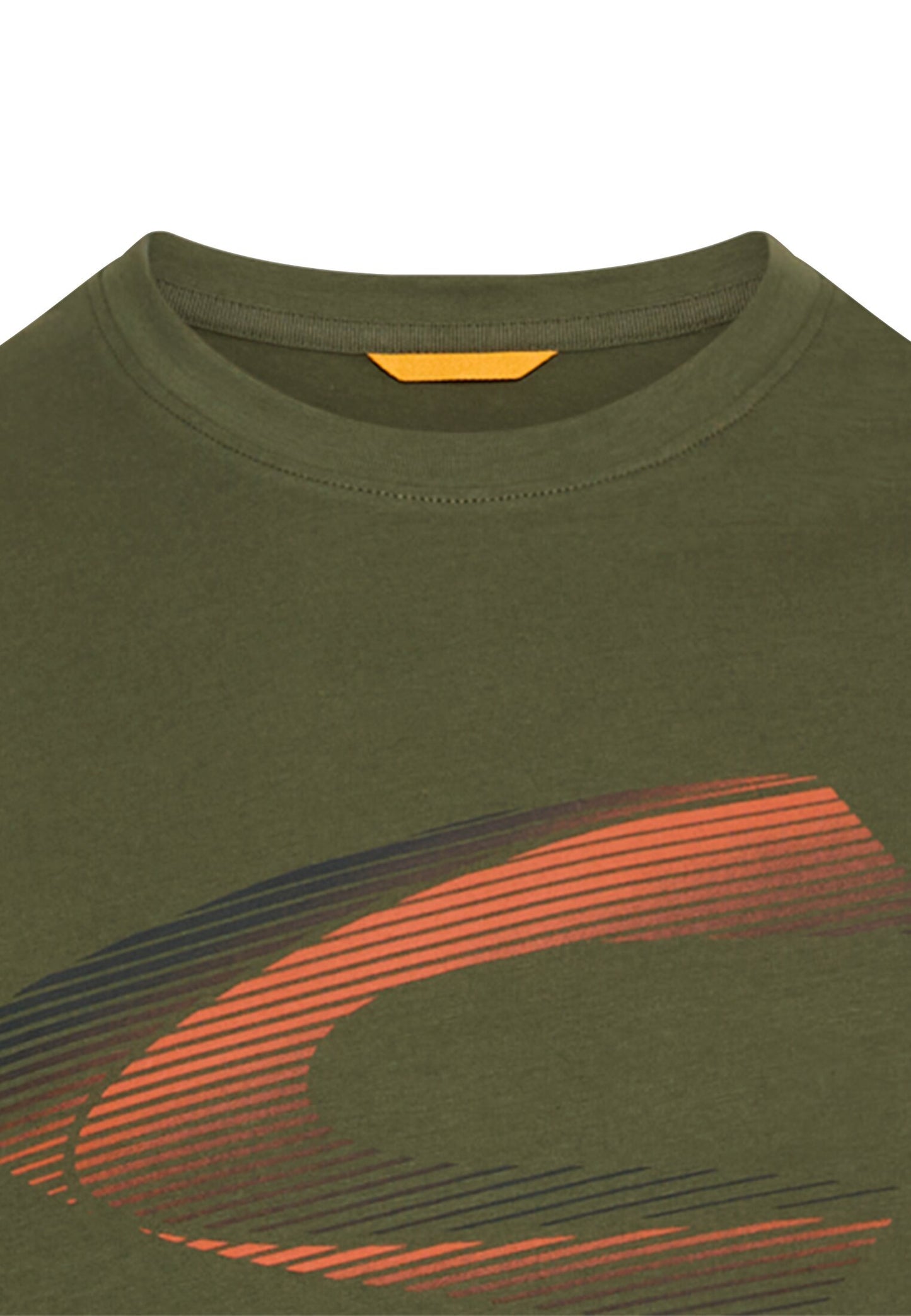 T-Shirt mit Print aus nachhaltigem Organic Cotton (Forest Green)