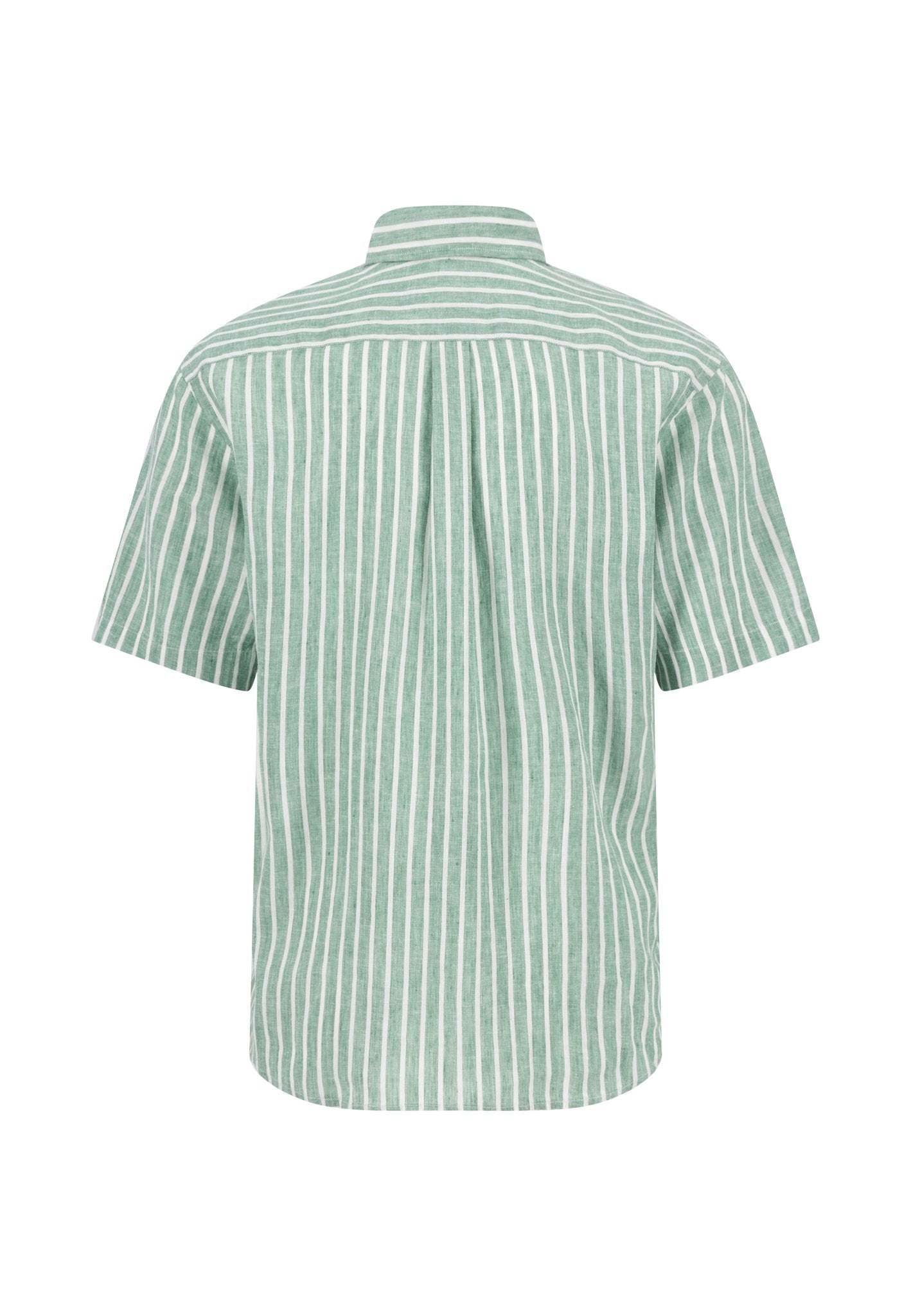 Summer Linen Stripe, B.D., 1/2 (Jade)