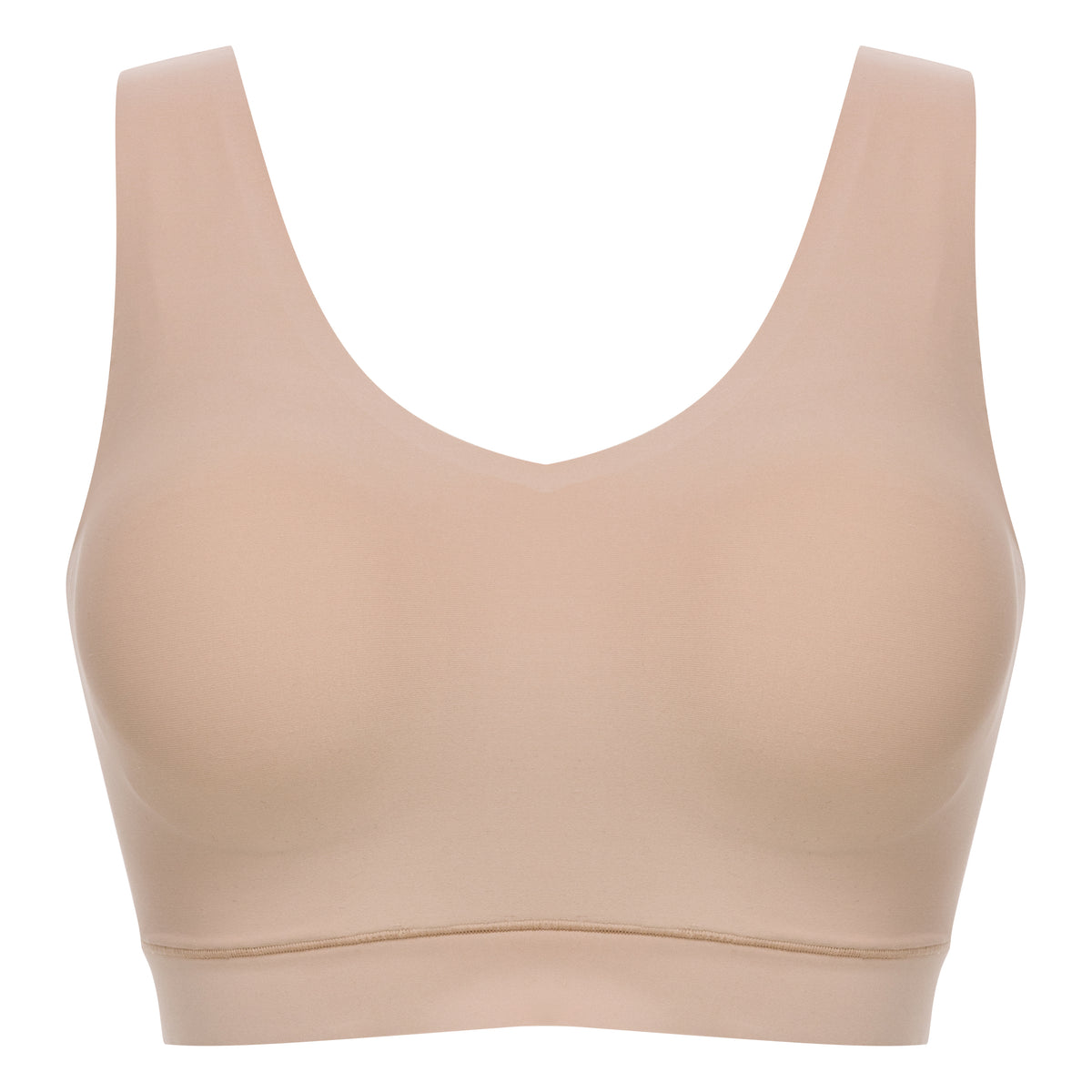 Softstretch Bustier mit Soft Cups (V-Ausschnitt) (01n Beige Dore)