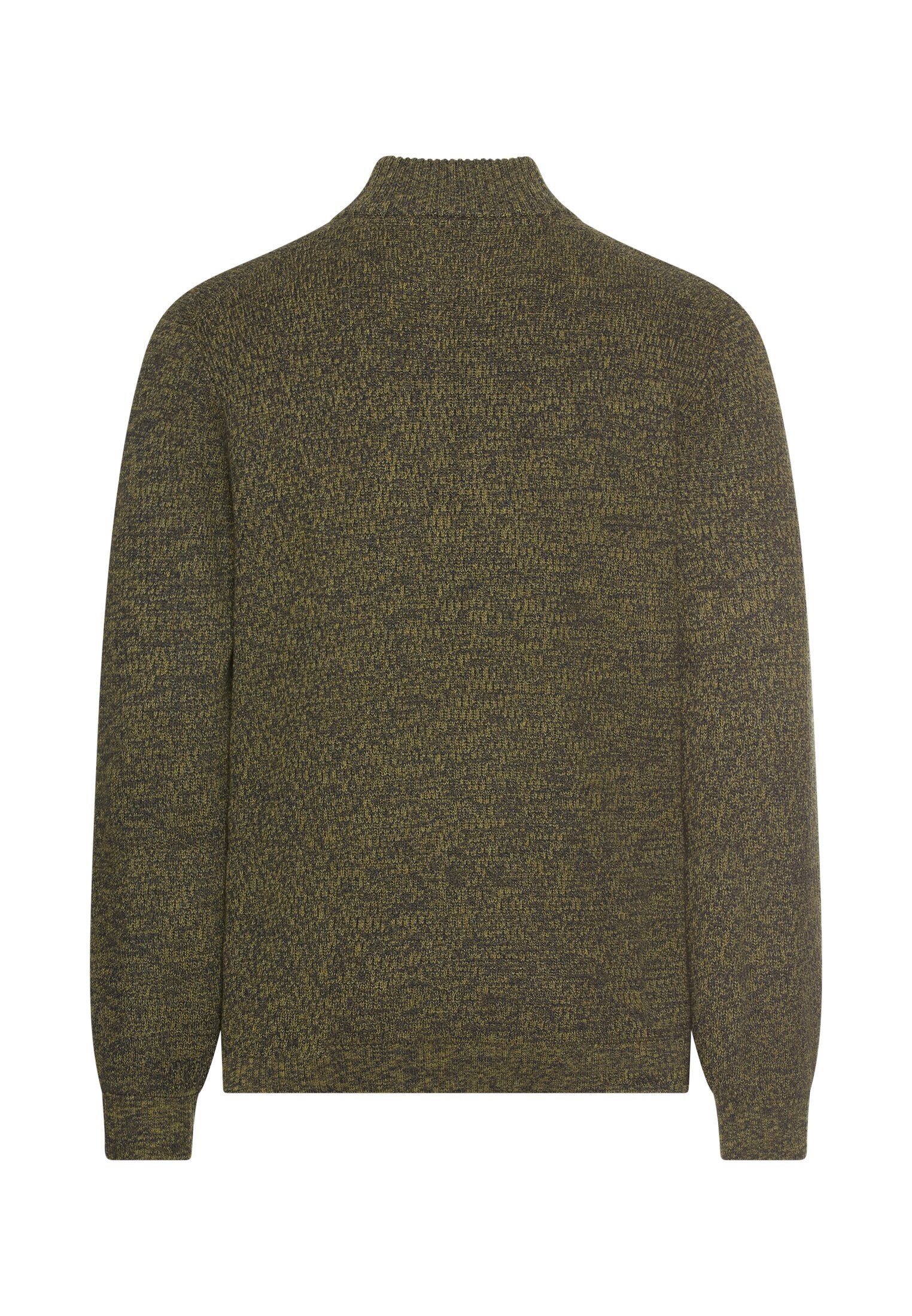 Strick-Troyer mit melierter Struktur (Forest Green)