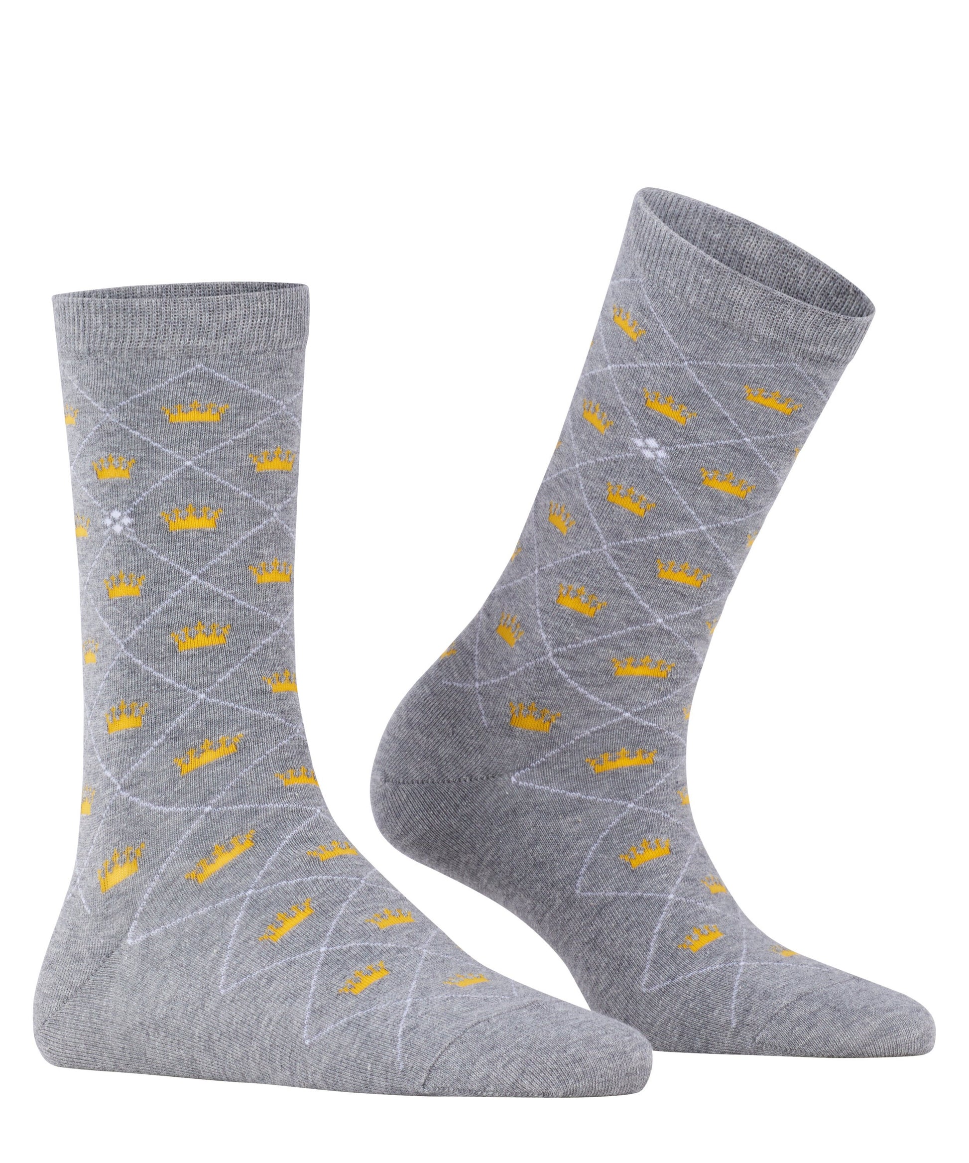 Burlington Crown Damen Socken (Light Grey)