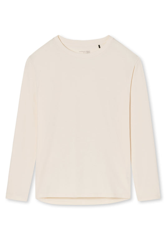 Langarmshirt (Creme)