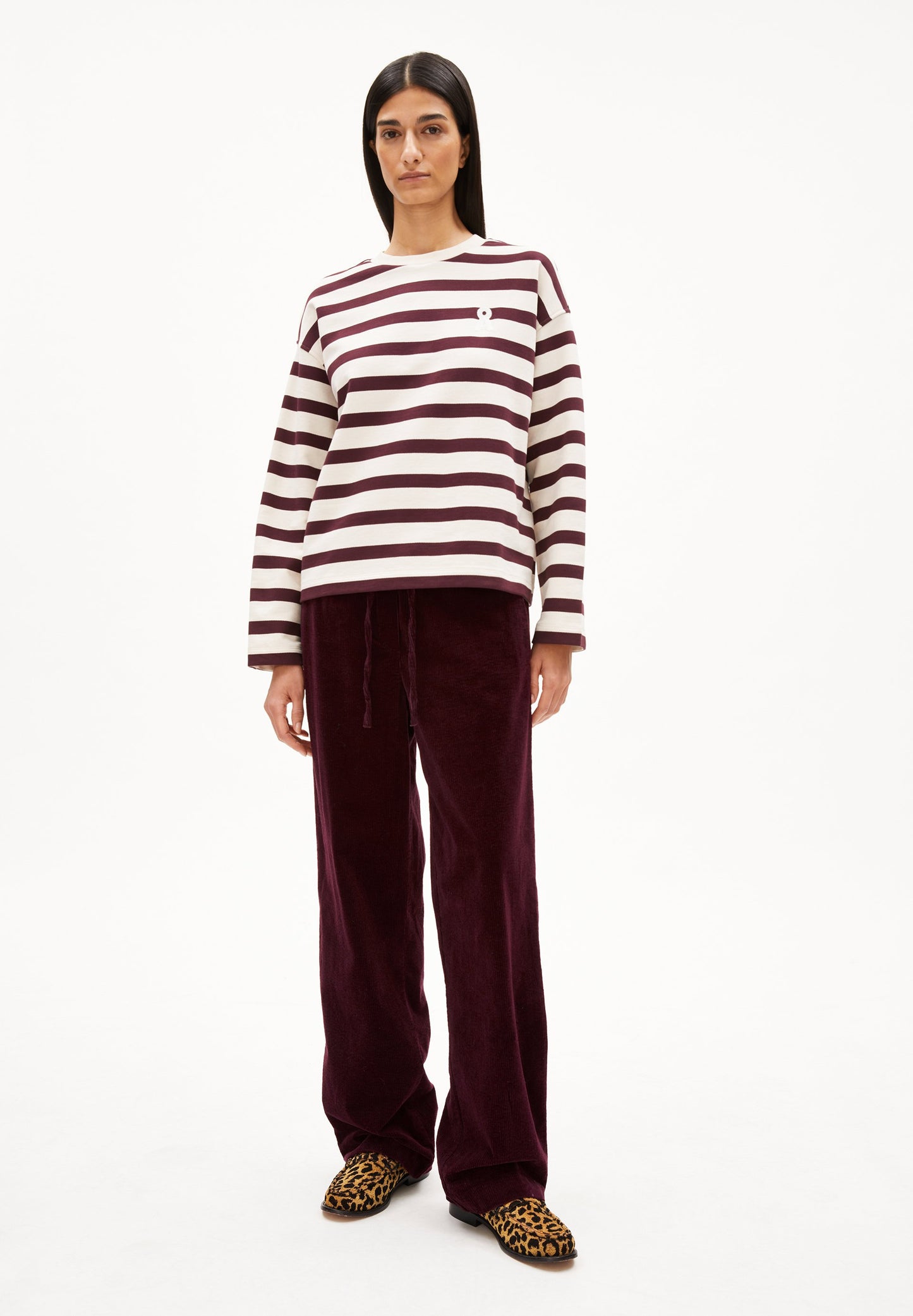 Jaimilaa Corduroy (Dark Cranberry)