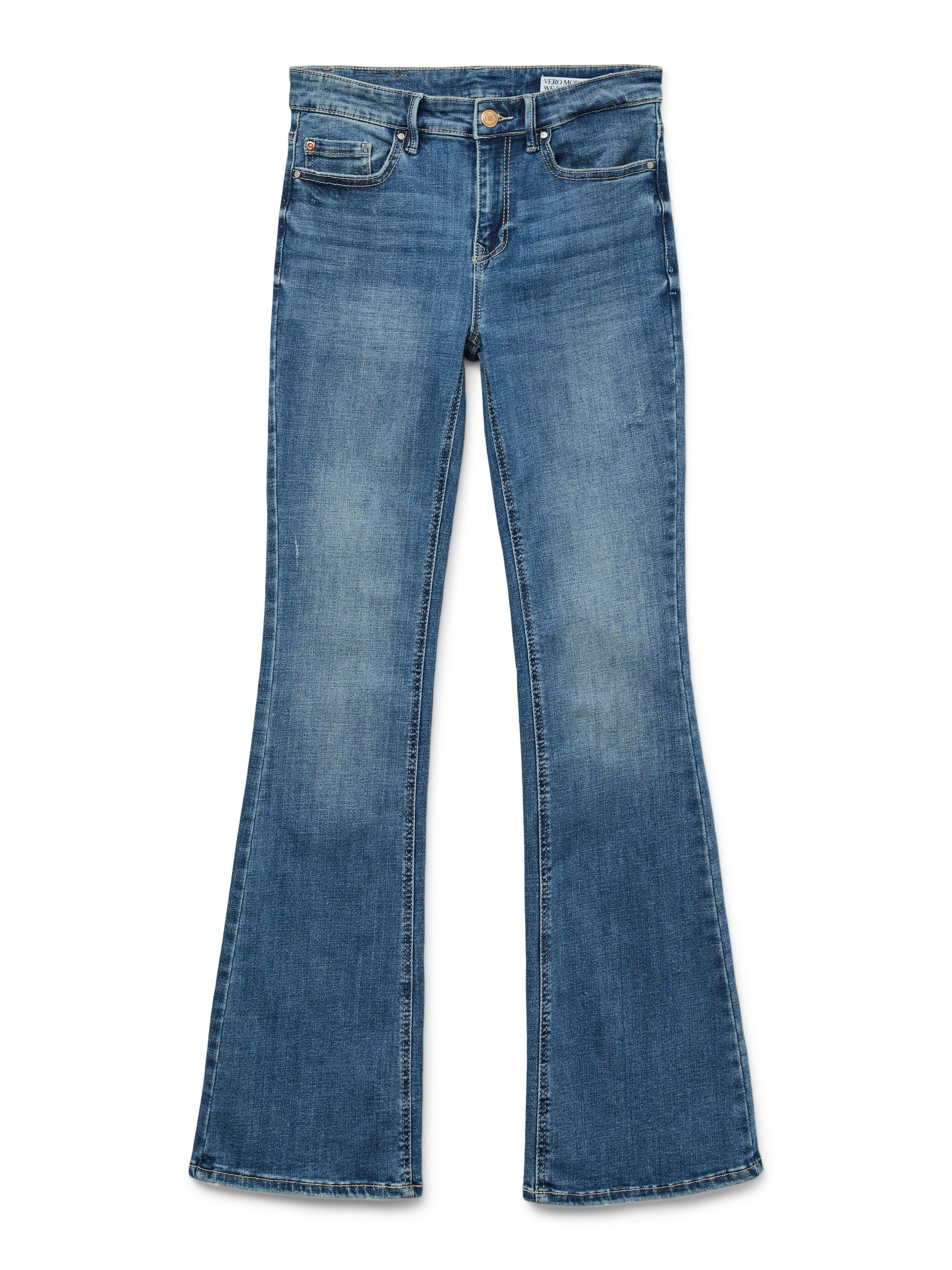 Vmflash Mr Flared Jeans Li347 Ga Noos (Medium Blue D)