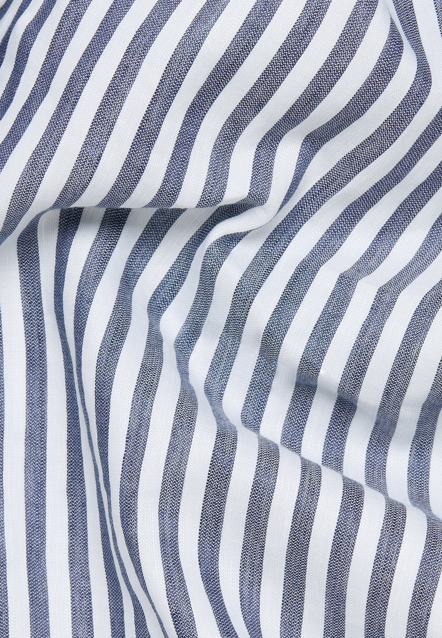 Linen Shirt Twill Langarm (Marine)