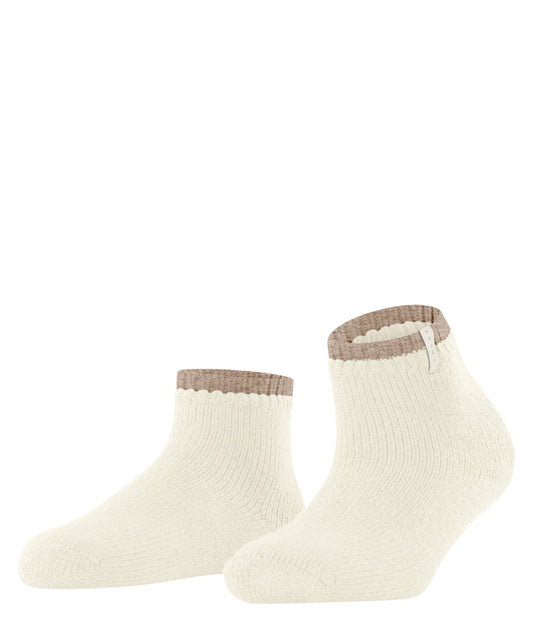 FALKE Cosy Plush Damen Kurzsocken (Woolwhite)