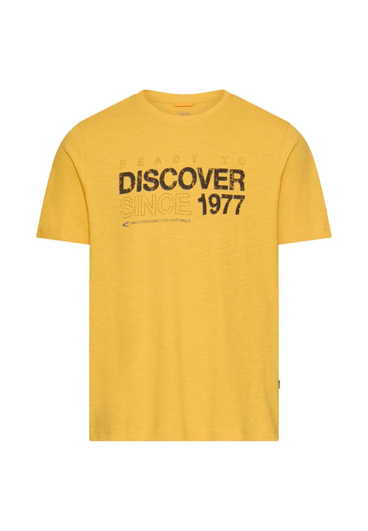 T-Shirt aus reiner Baumwolle (Sun Yellow)