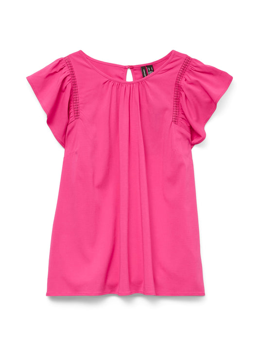 Vmbella Ss Lace Top Wvn Ga Noos (Cabaret)
