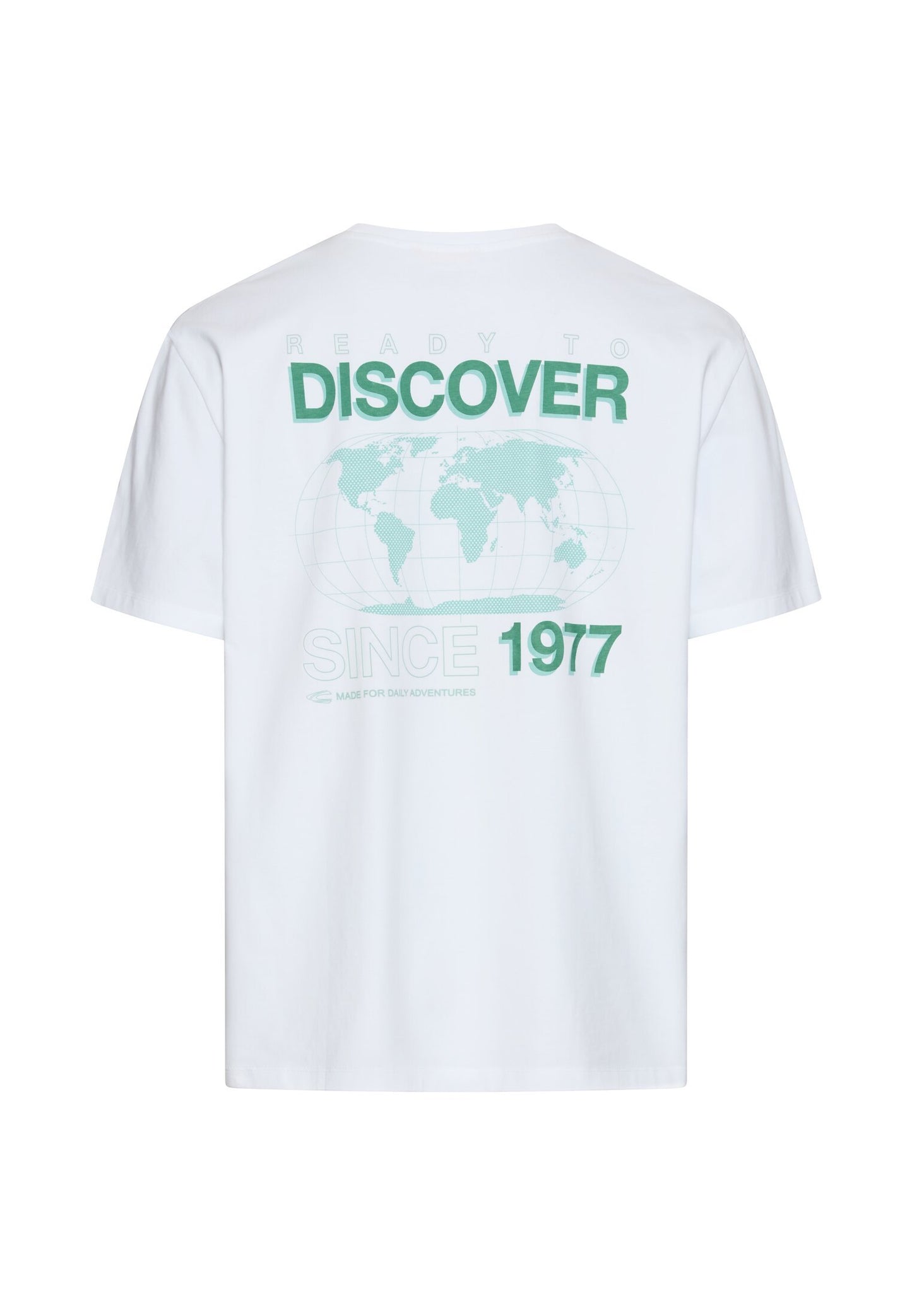 T-Shirt mit Rückenprint (White)