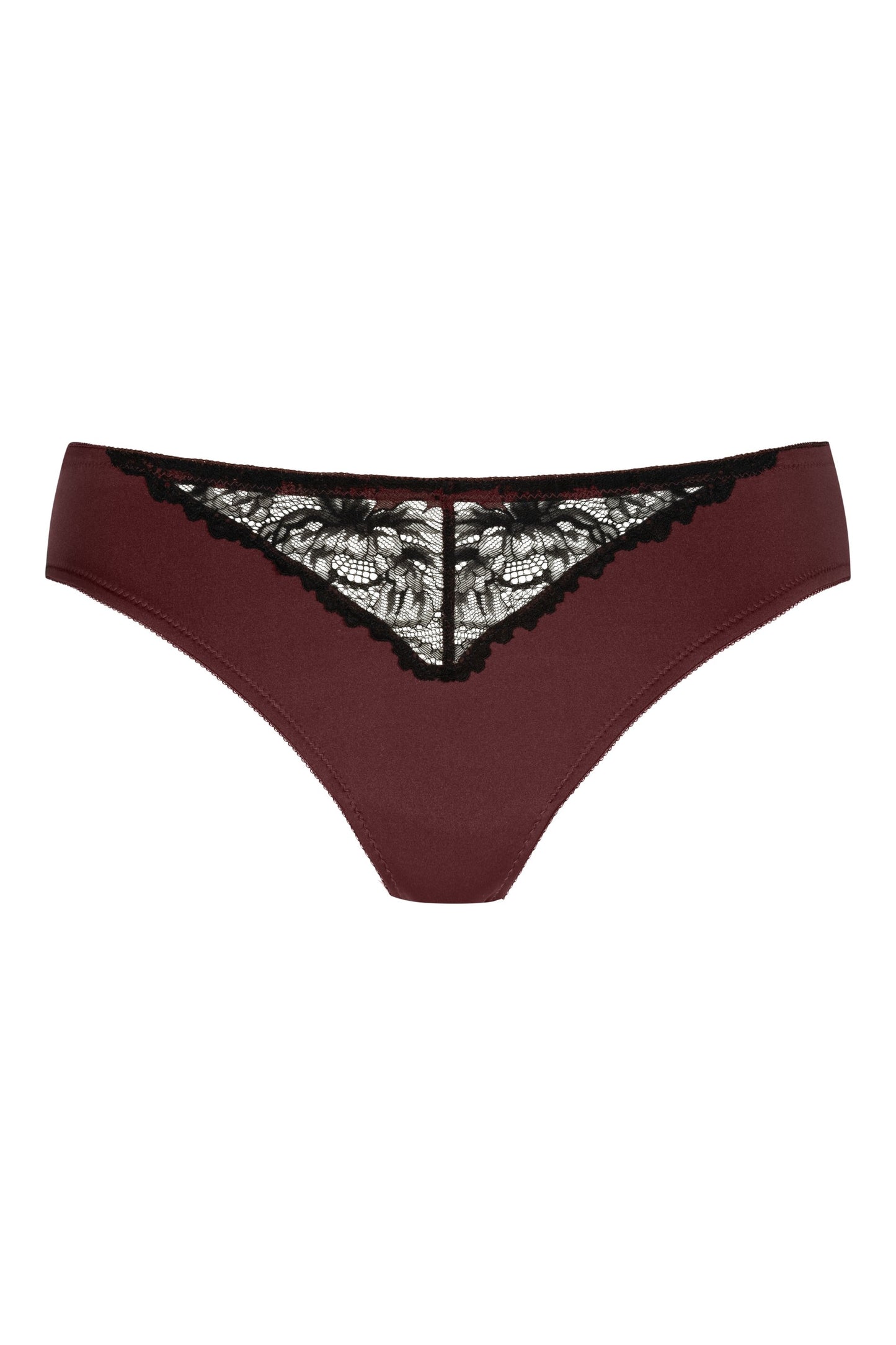 Mini-Slip (Hot Maroon)