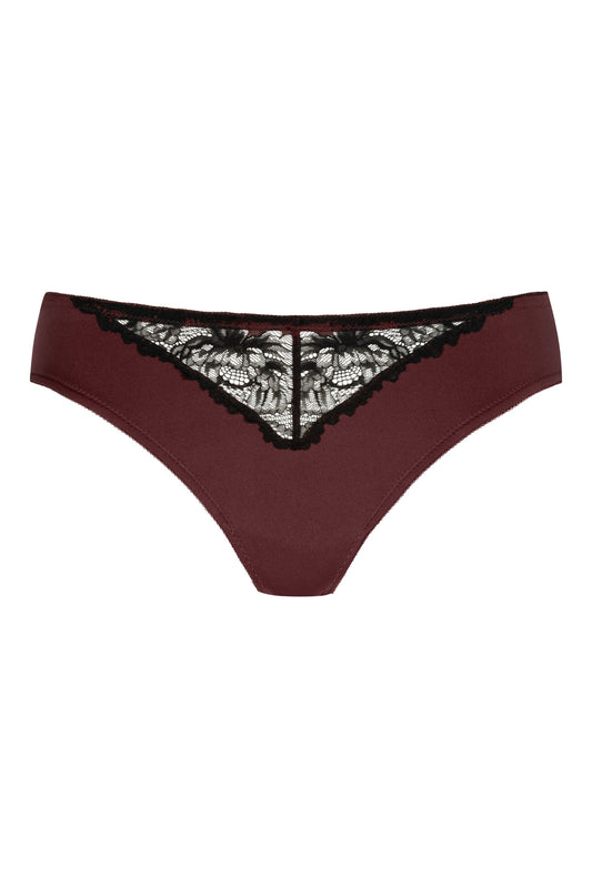 Mini-Slip (Hot Maroon)