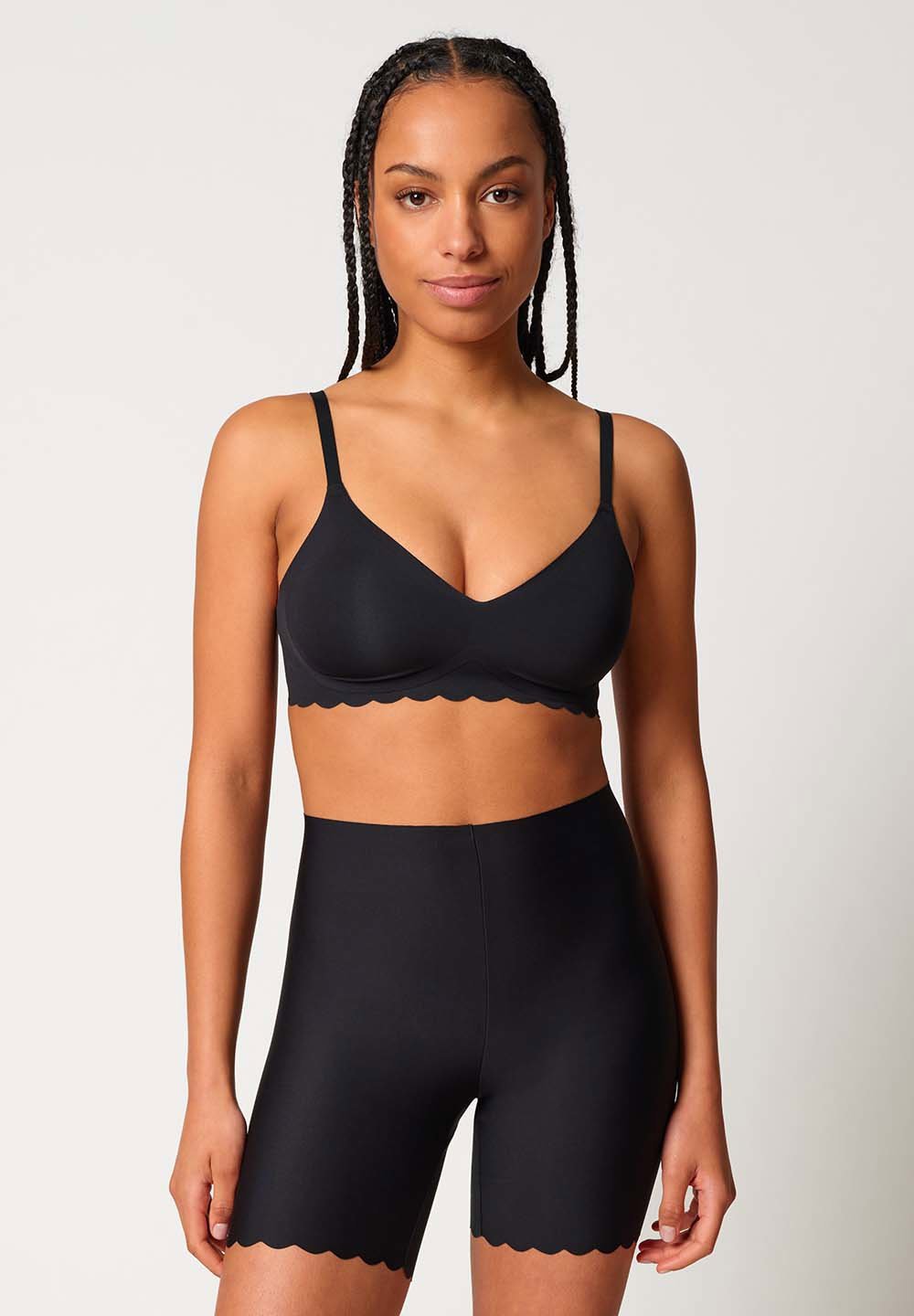 Skiny Damen Triangel BH herausn. Pads Sensation (Black)