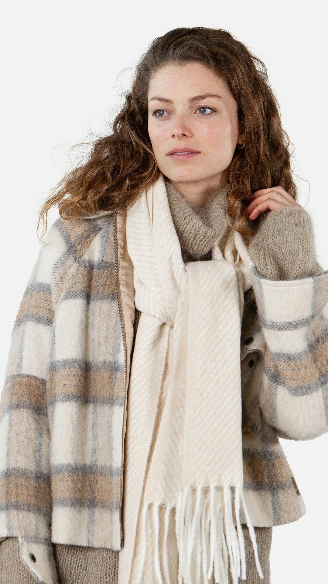 Josephyne Scarf (Beige Beige)