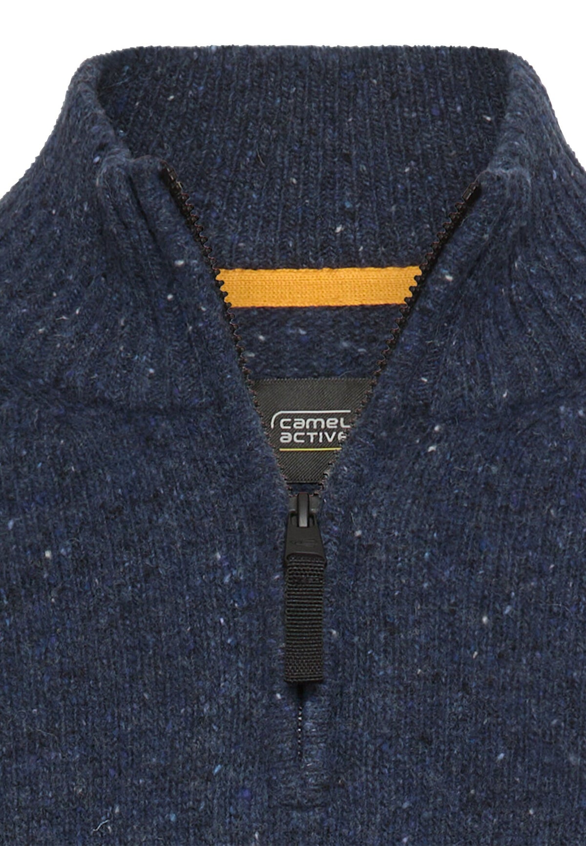 Strickpullover mit Stehkragen (Dark Navy)