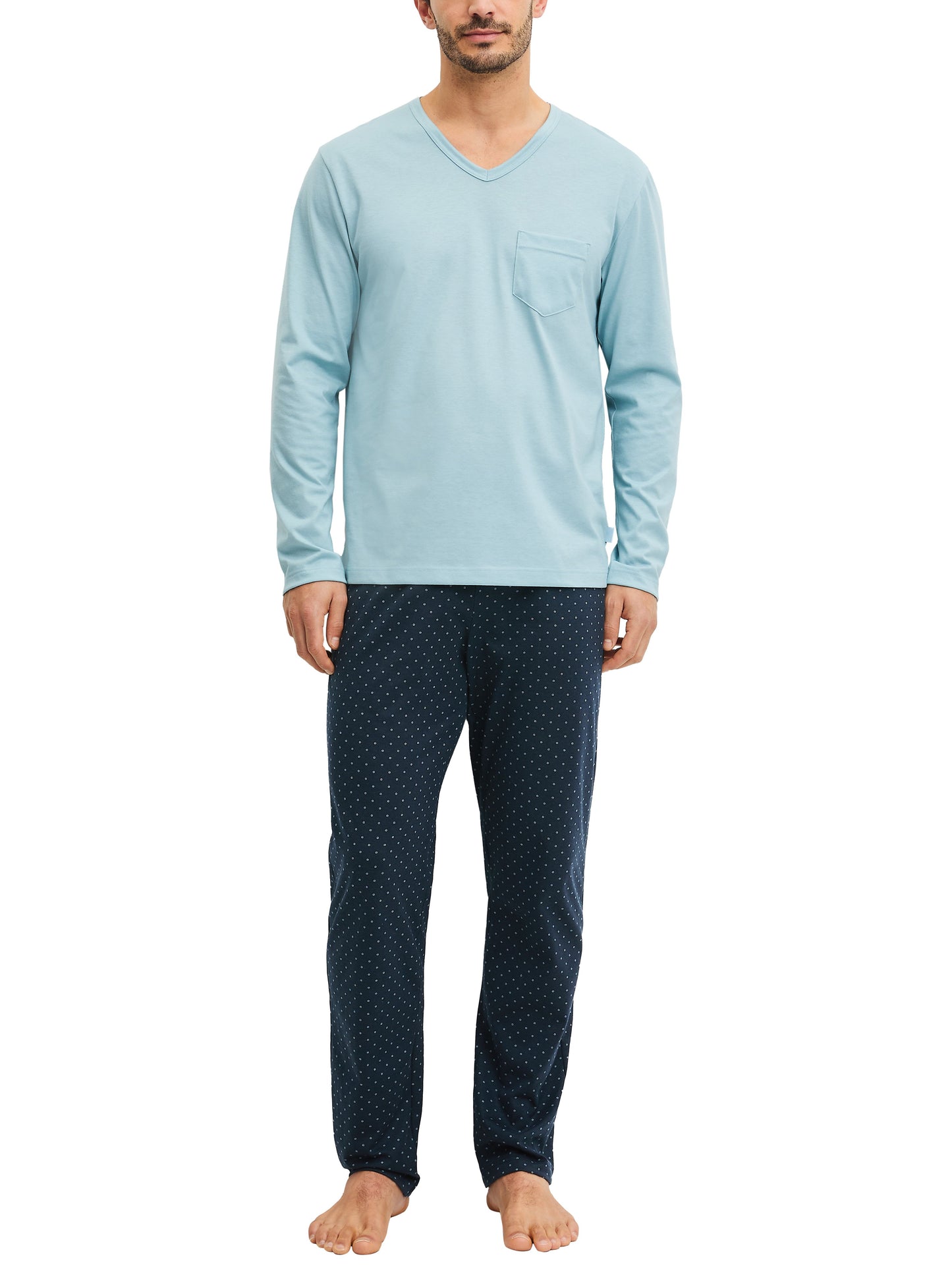 HERREN Pyjama (Tourmaline Blue)
