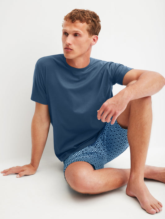 MEN Short pyjamas (Atlantic Blue)