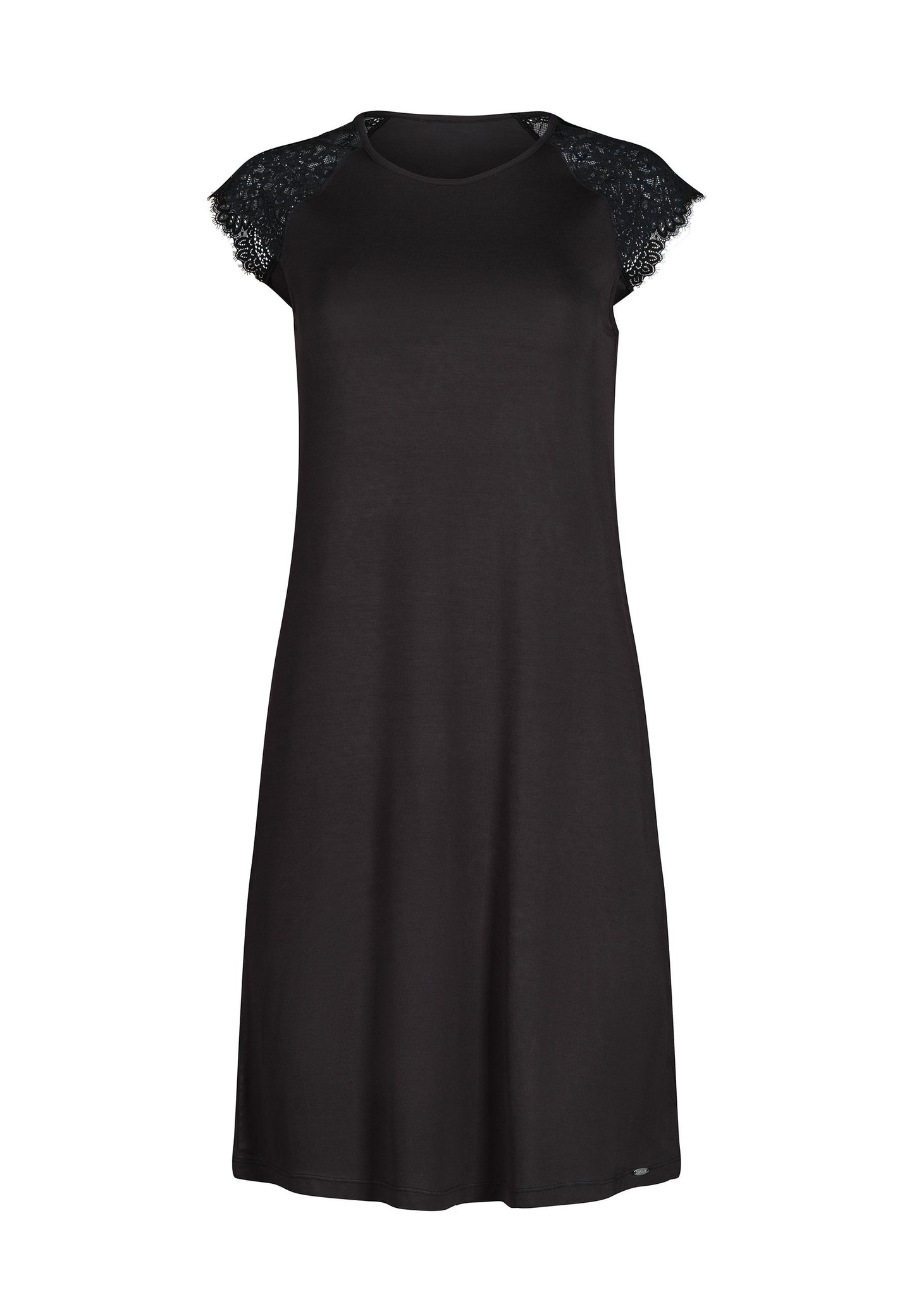 SKINY Damen Sleepshirt kz. A. Night In Skiny 04 (Black)