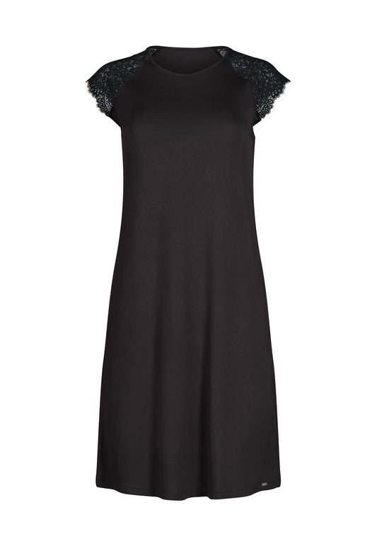 SKINY Damen Sleepshirt kz. A. Night In Skiny 04 (Black)