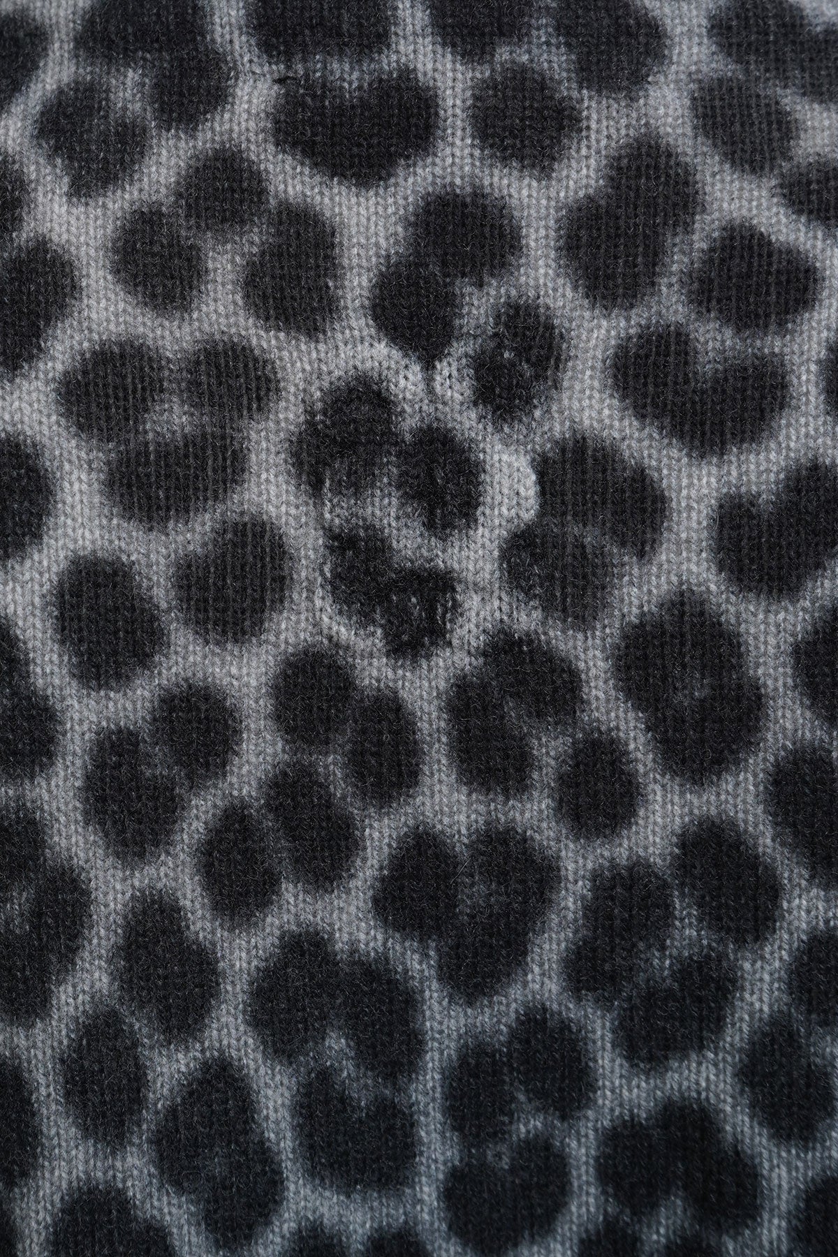 Printed Stand Collar Pullover (Grey Melange Pr)
