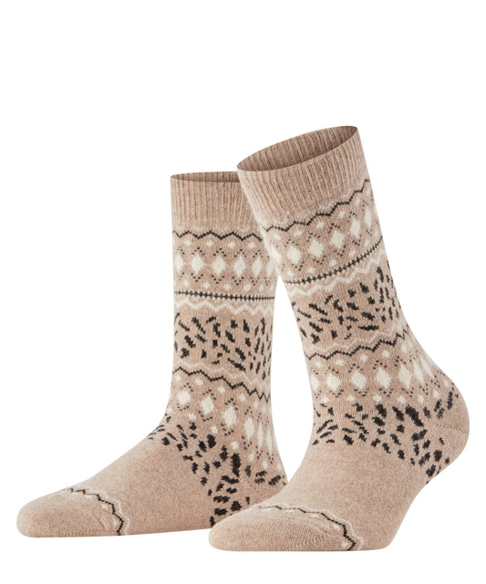 FALKE Cosy Wool Special Edition Damen (Beige Mel.)