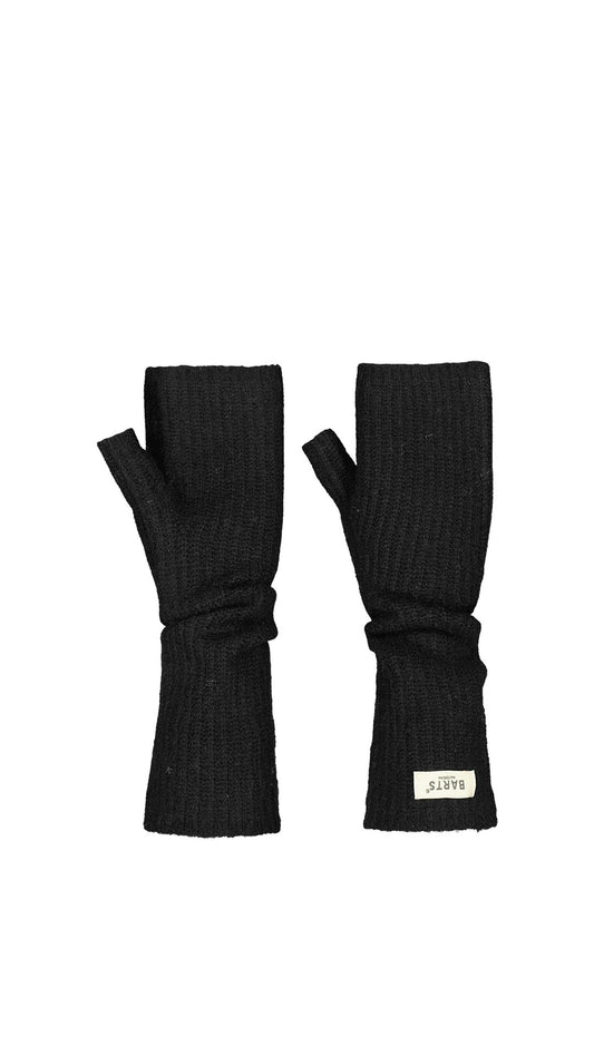 Darty Fingerless Gloves (Black Black)
