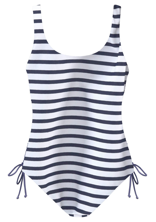 Venice Beach LM exkl. Sport Badeanzug mit Cup (Navy-white S)