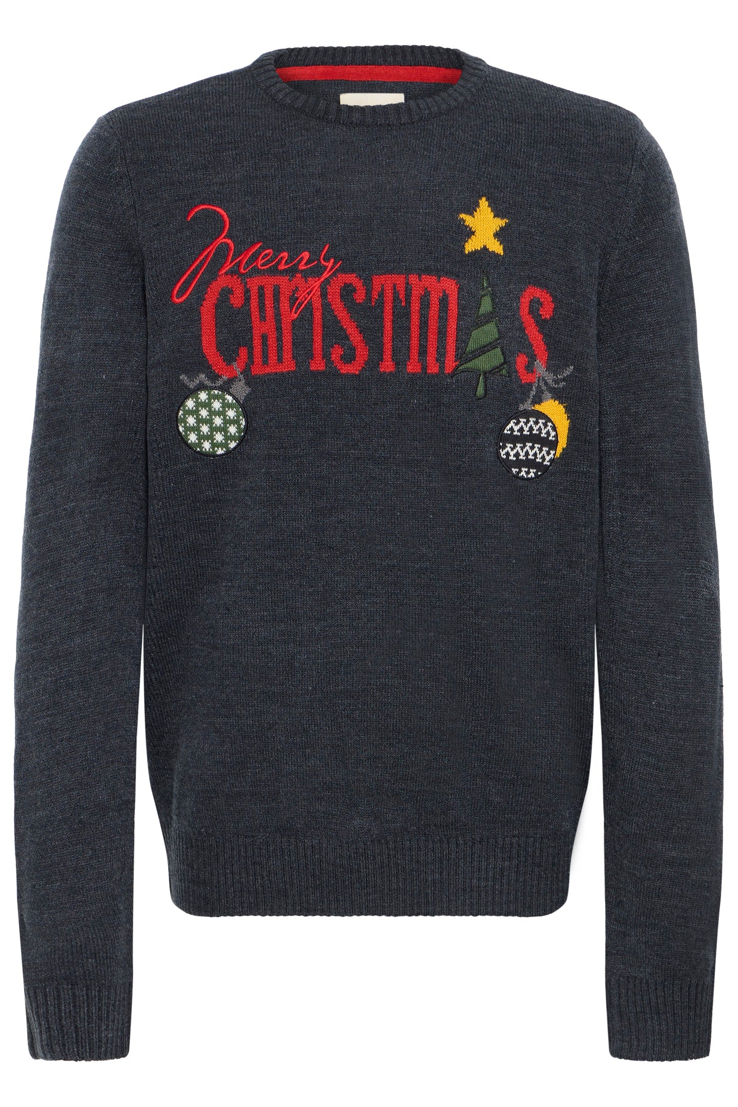 Bhmalcolm Christmas Knit (Dark Navy)