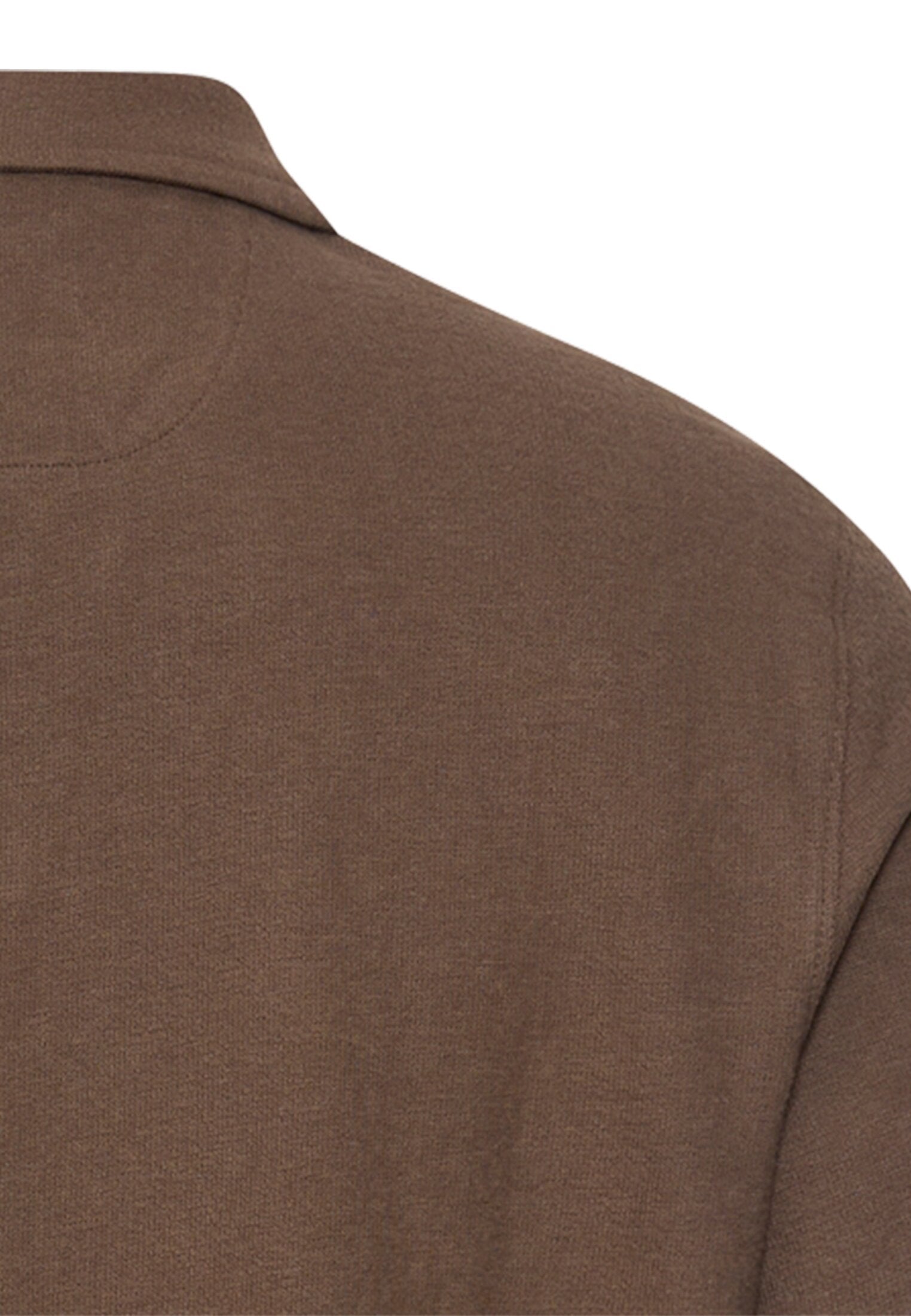 Poloshirt aus reiner Baumwolle (Mud Brown)
