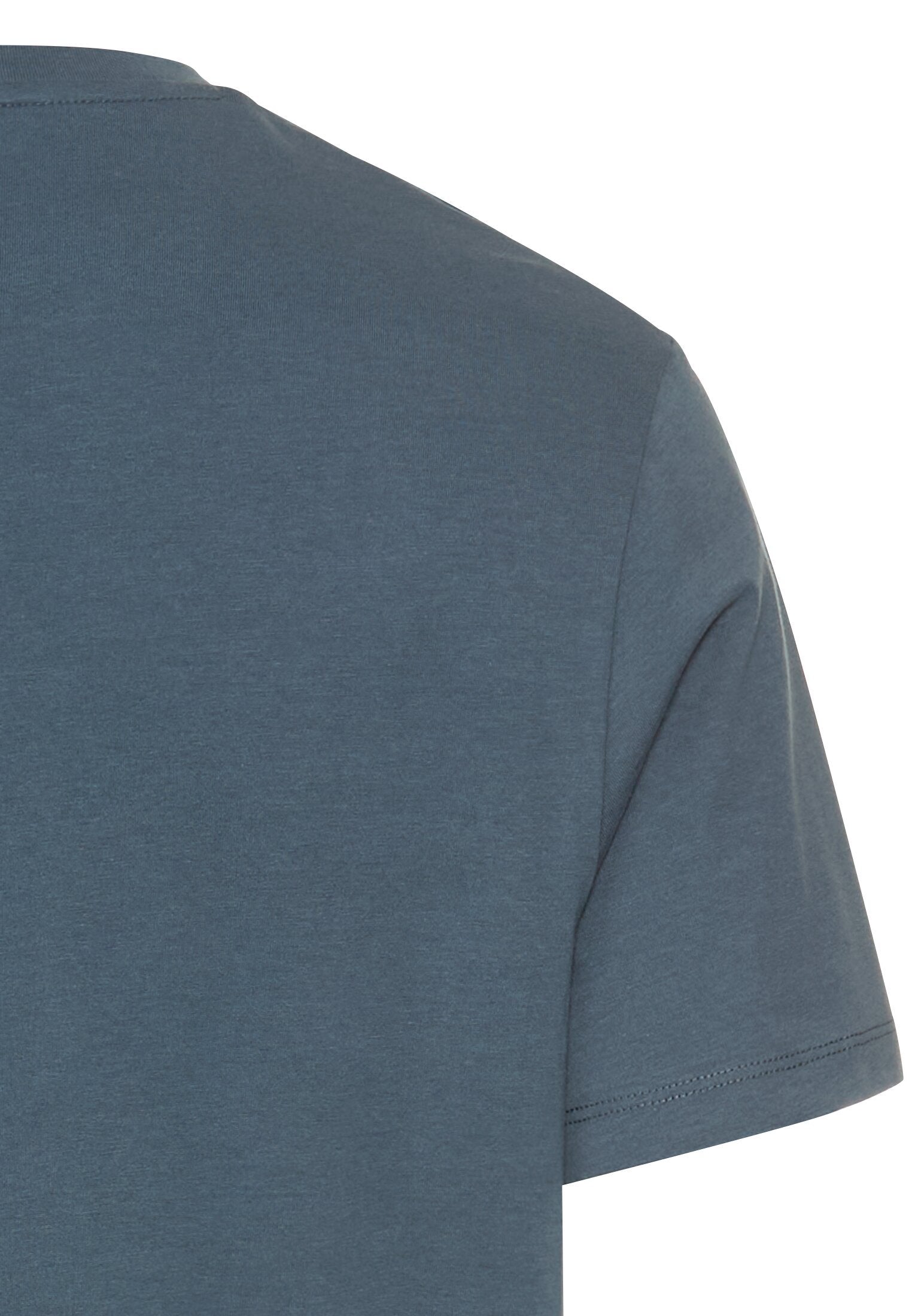 T-Shirt mit Print aus nachhaltigem Organic Cotton (Tinted Blue)
