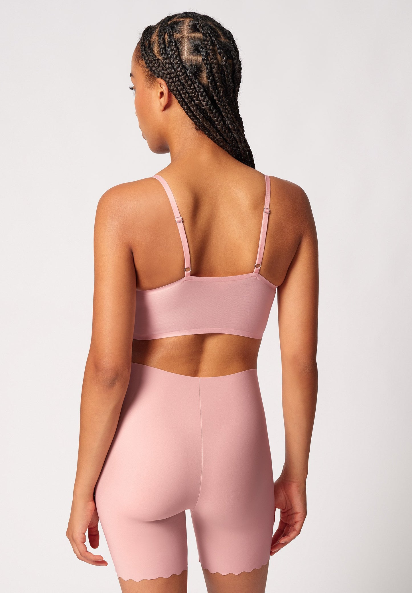 SKINY Damen Bustier herausn. Pads Micro Essentials (Bridal Rose)