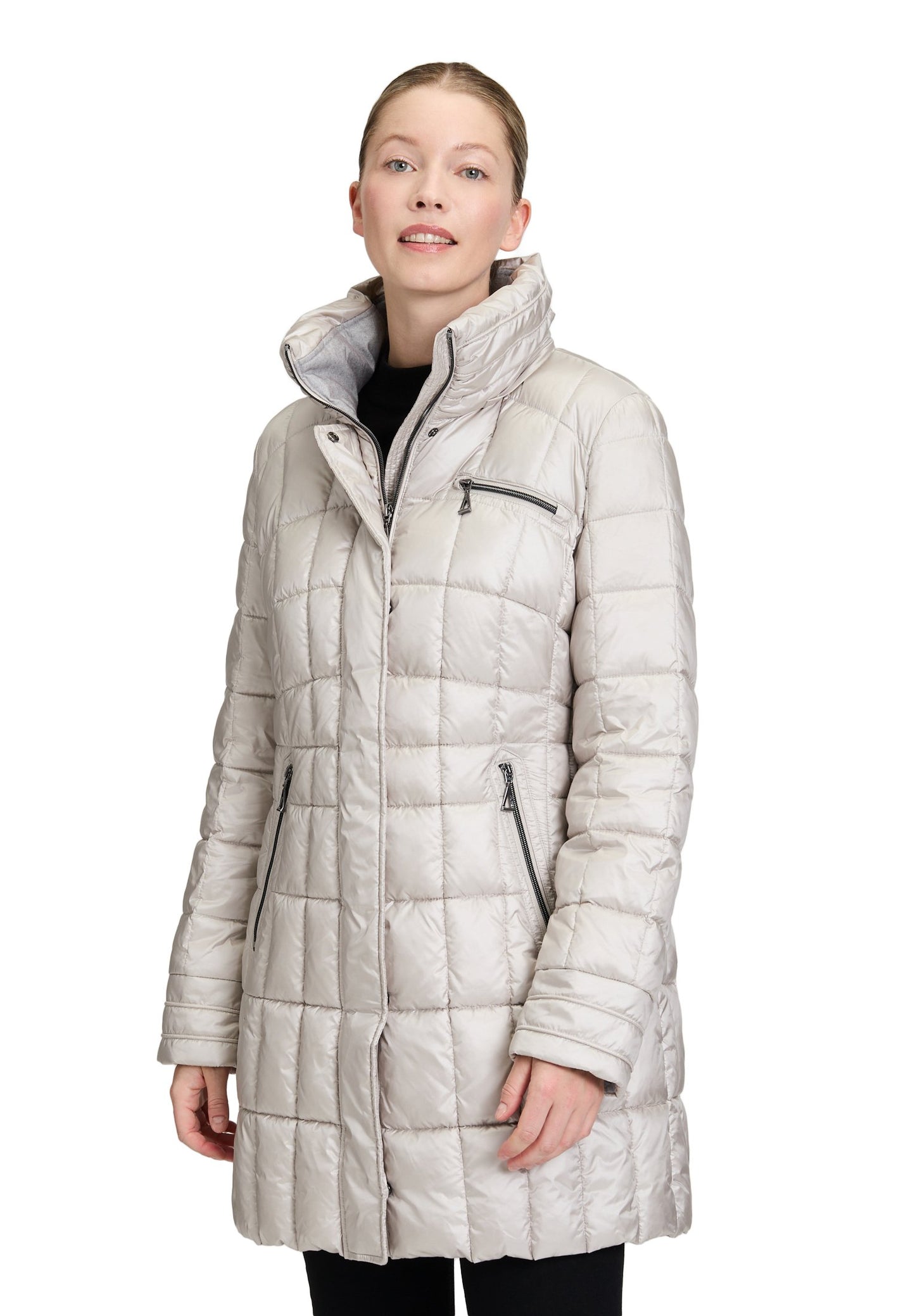 Steppjacke (Light Beige)