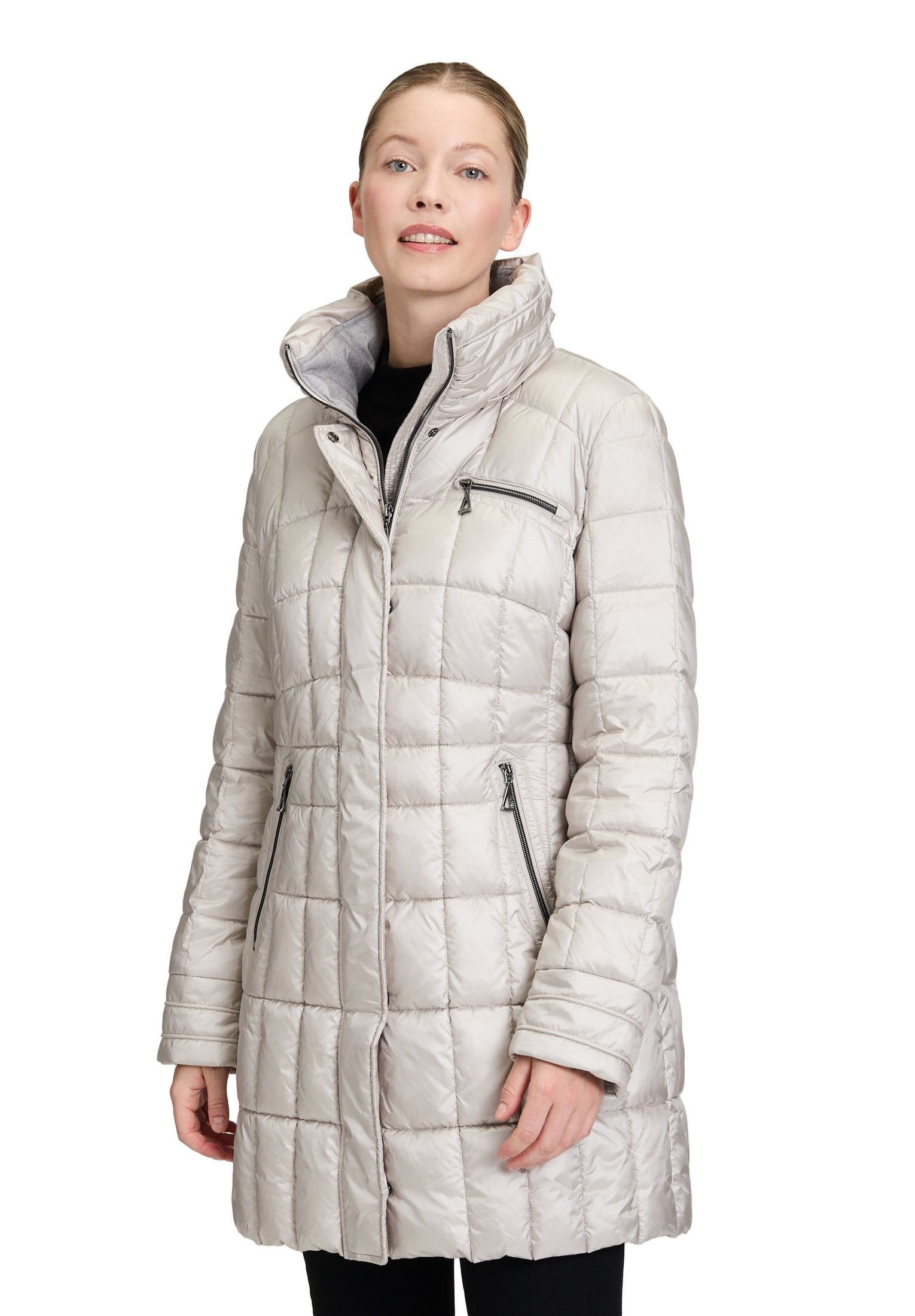 Steppjacke (Light Beige)