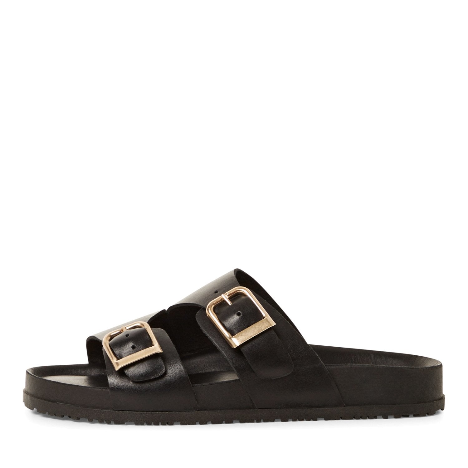 Pantolette (Black Leather)