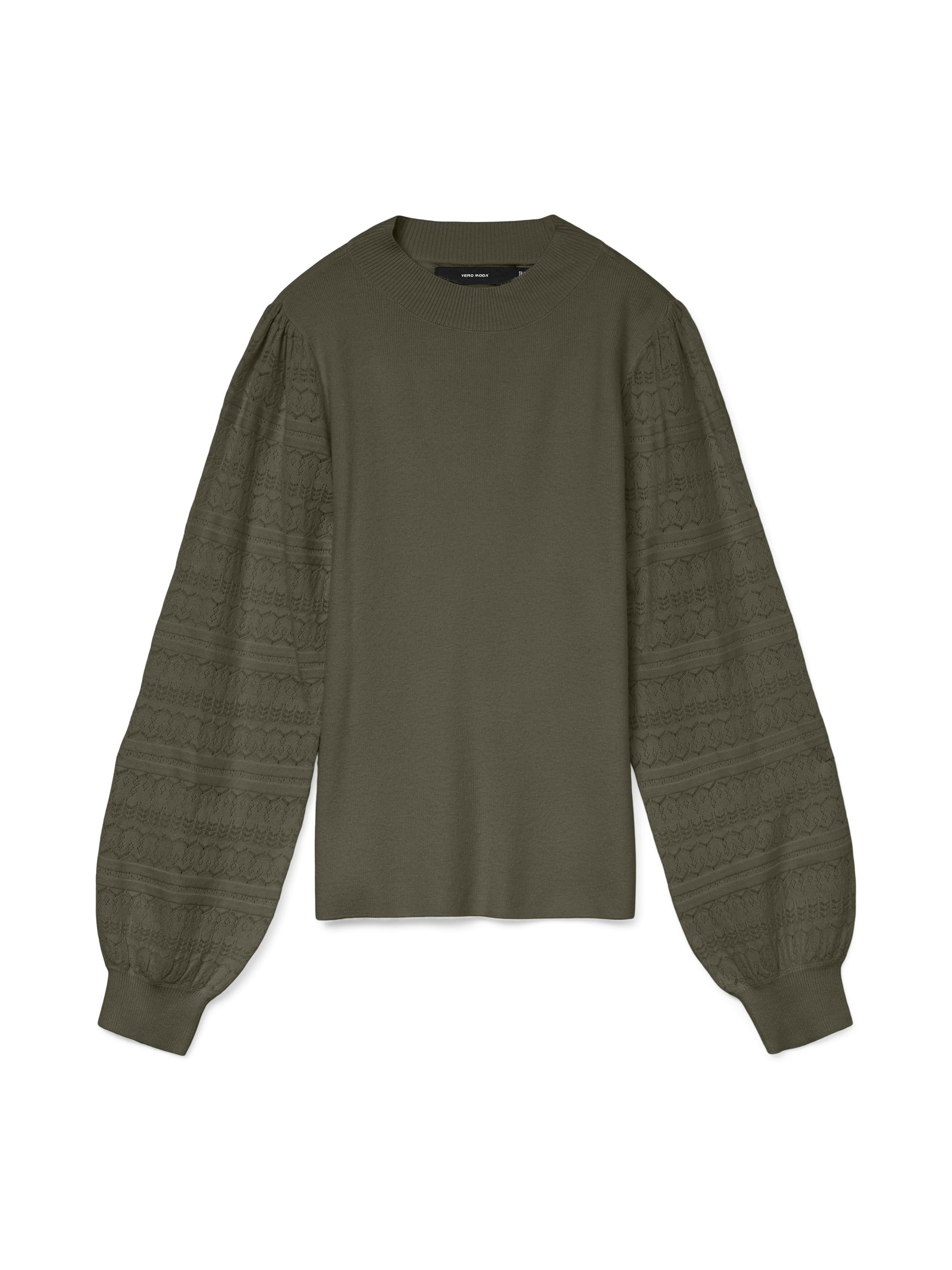 Vmnewlimone Ls Highneck Pullover Boo (Grape Leaf)