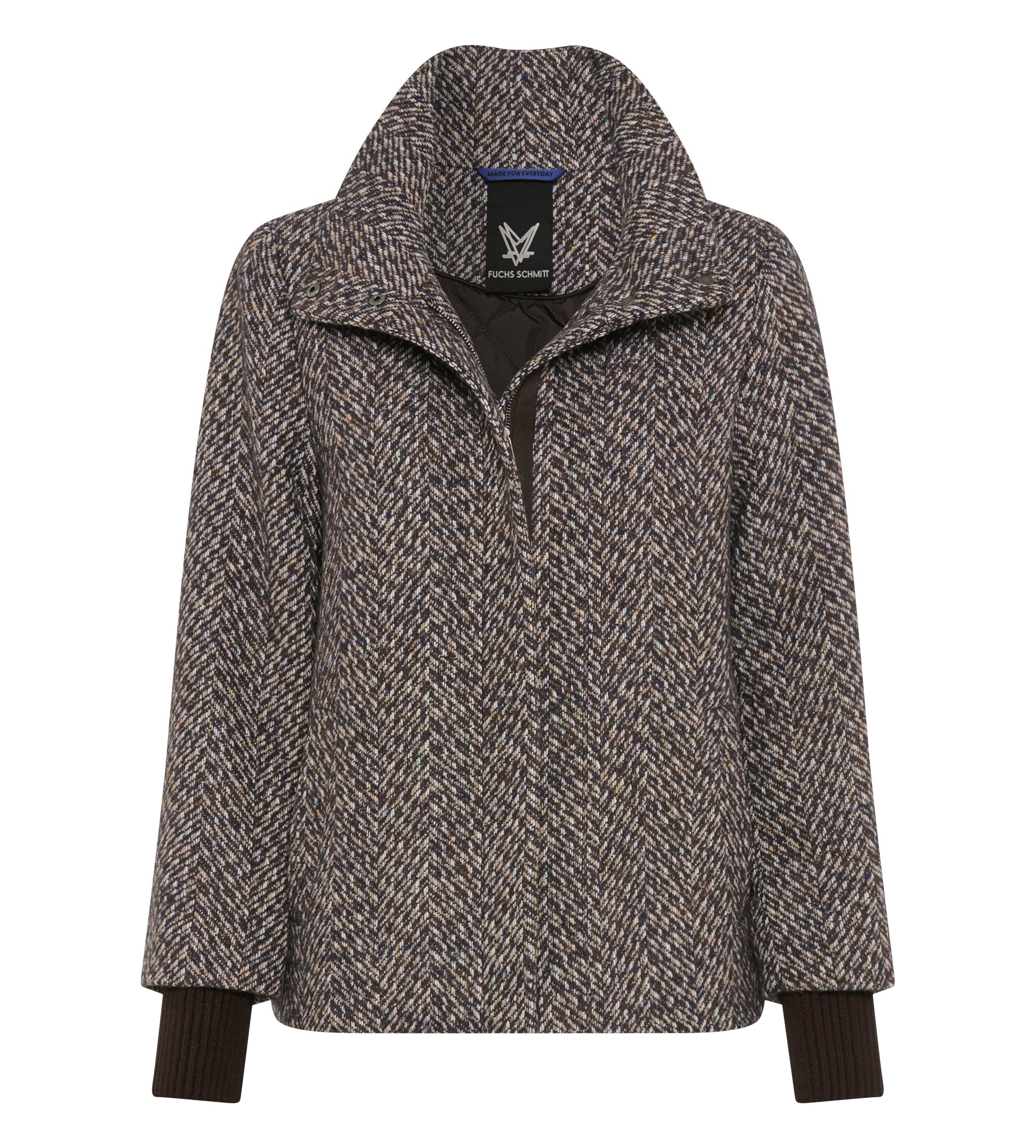 Wolljacke (Dunkelbraun)