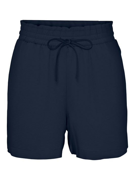 Vmmymilo Hw Paperbag Shorts Wvn  Ga (Navy Blazer)