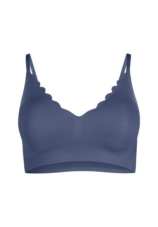 SKINY Damen Bustier herausn. Pads Micro Essentials (Vintage Indigo)