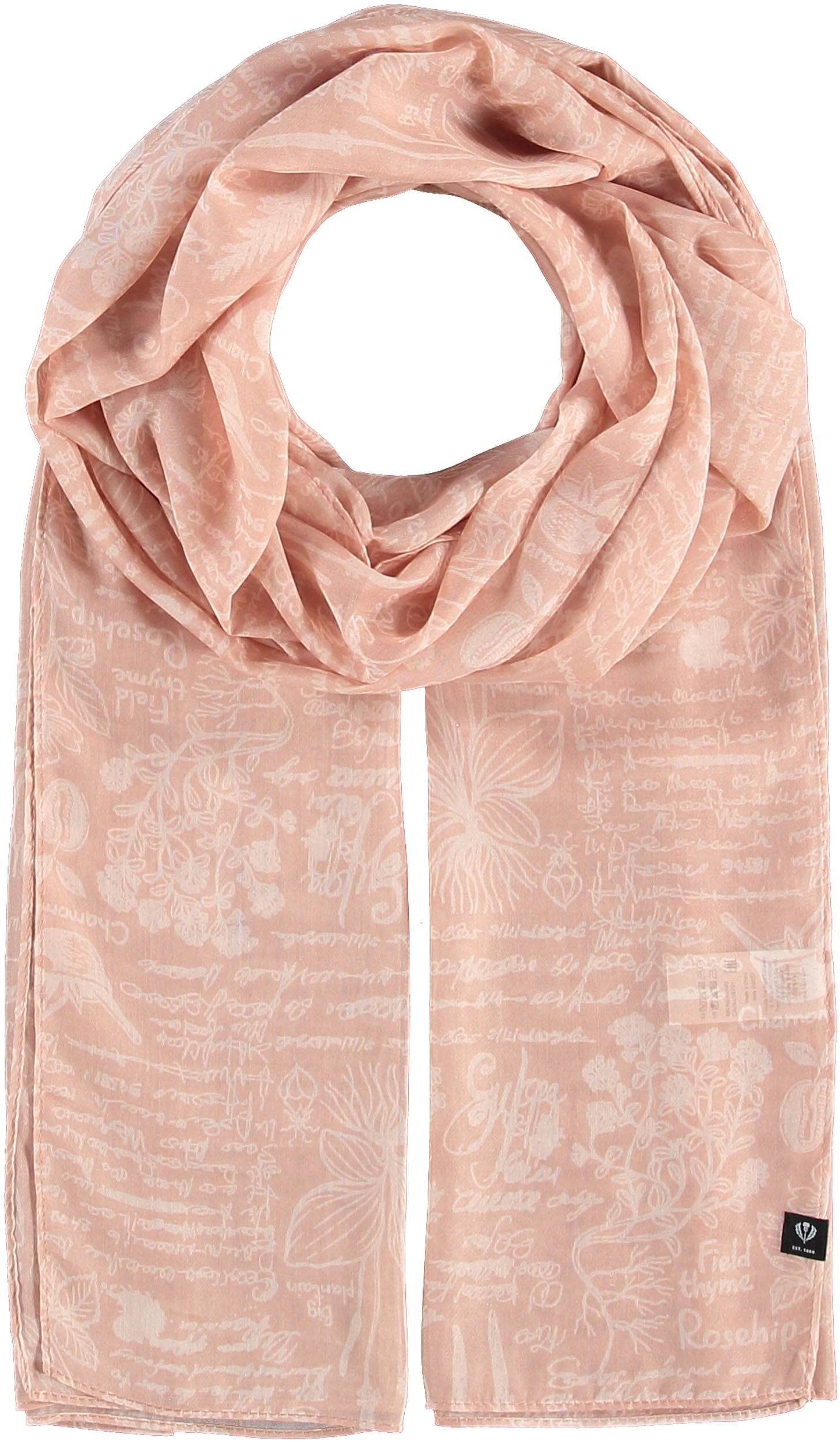 Stola Polyester Stola (Dusty Rose)