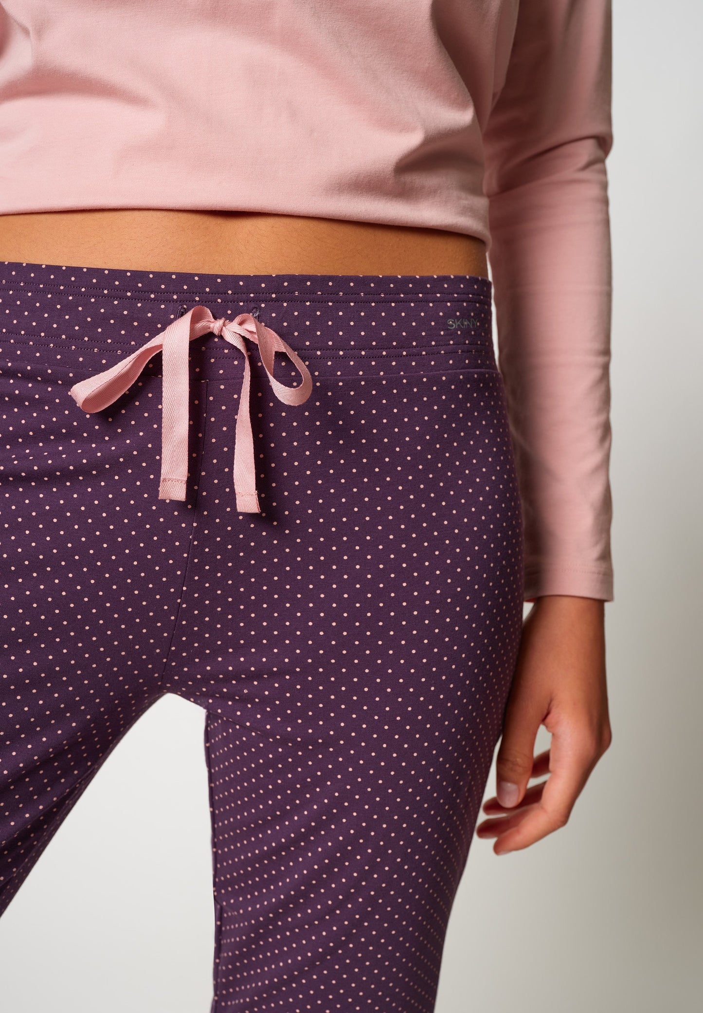 SKINY Damen Hose lg. Night In Mix & Match (Mysterioso Dots)