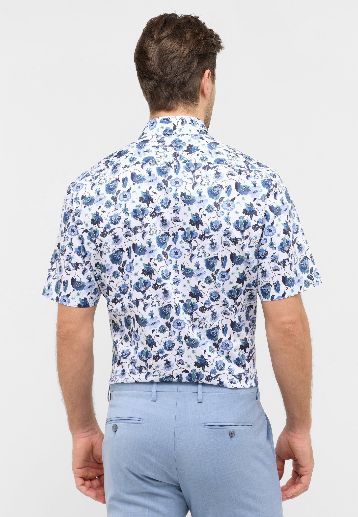 Hemd Twill Kurzarm (Dunkelblau)