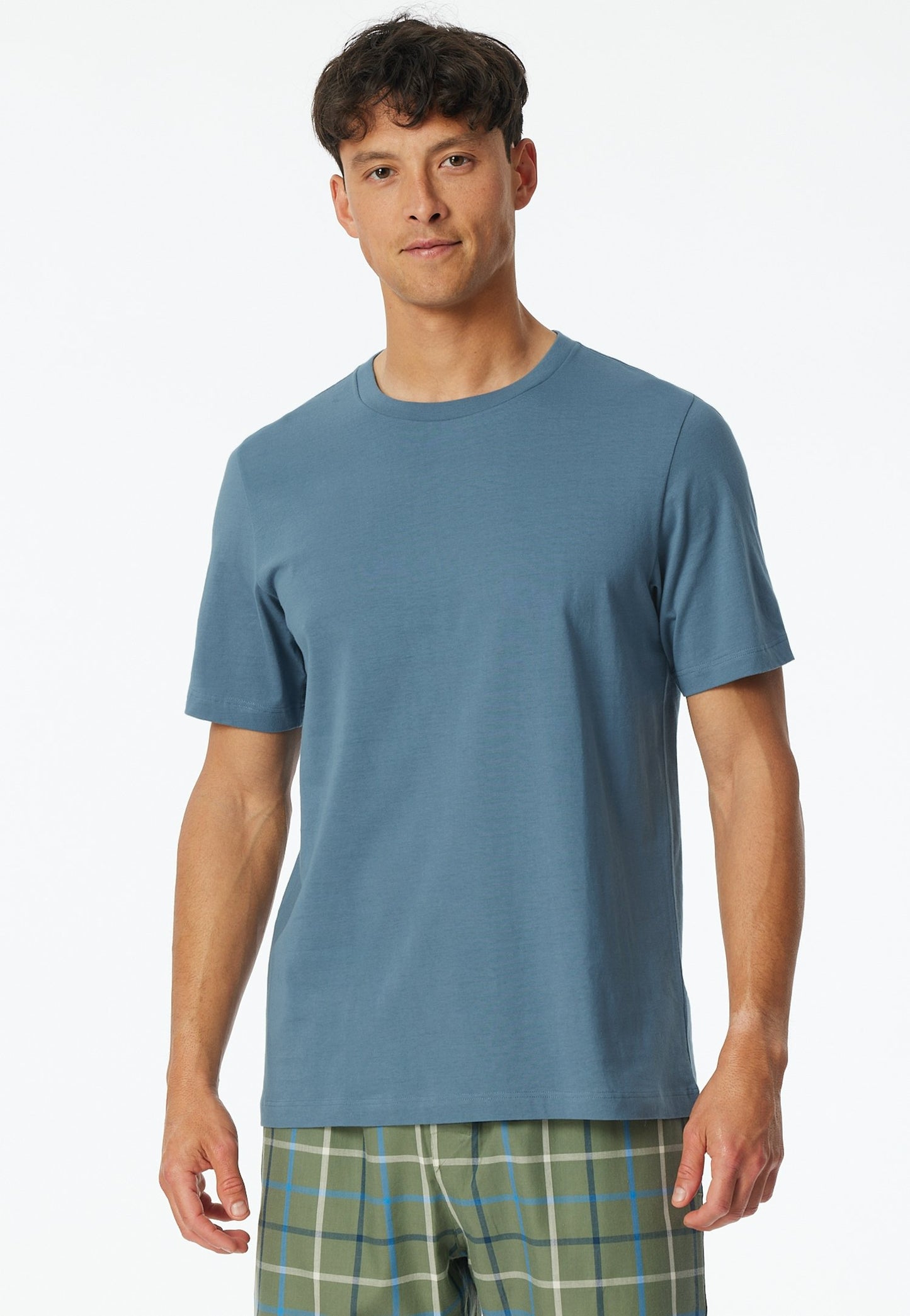 T-Shirt Rundhals (Atlantikblau)