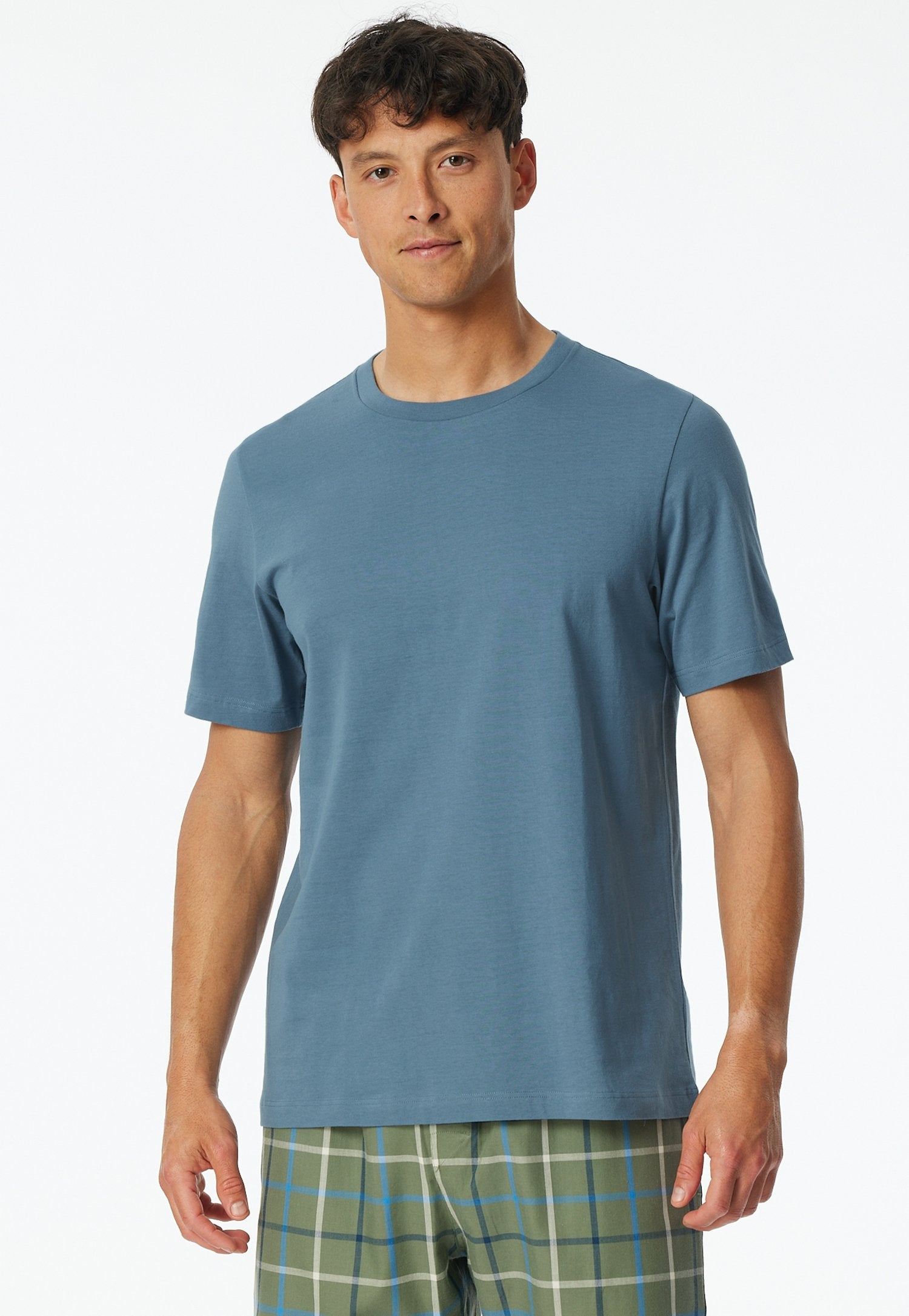 T-Shirt Rundhals (Atlantikblau)