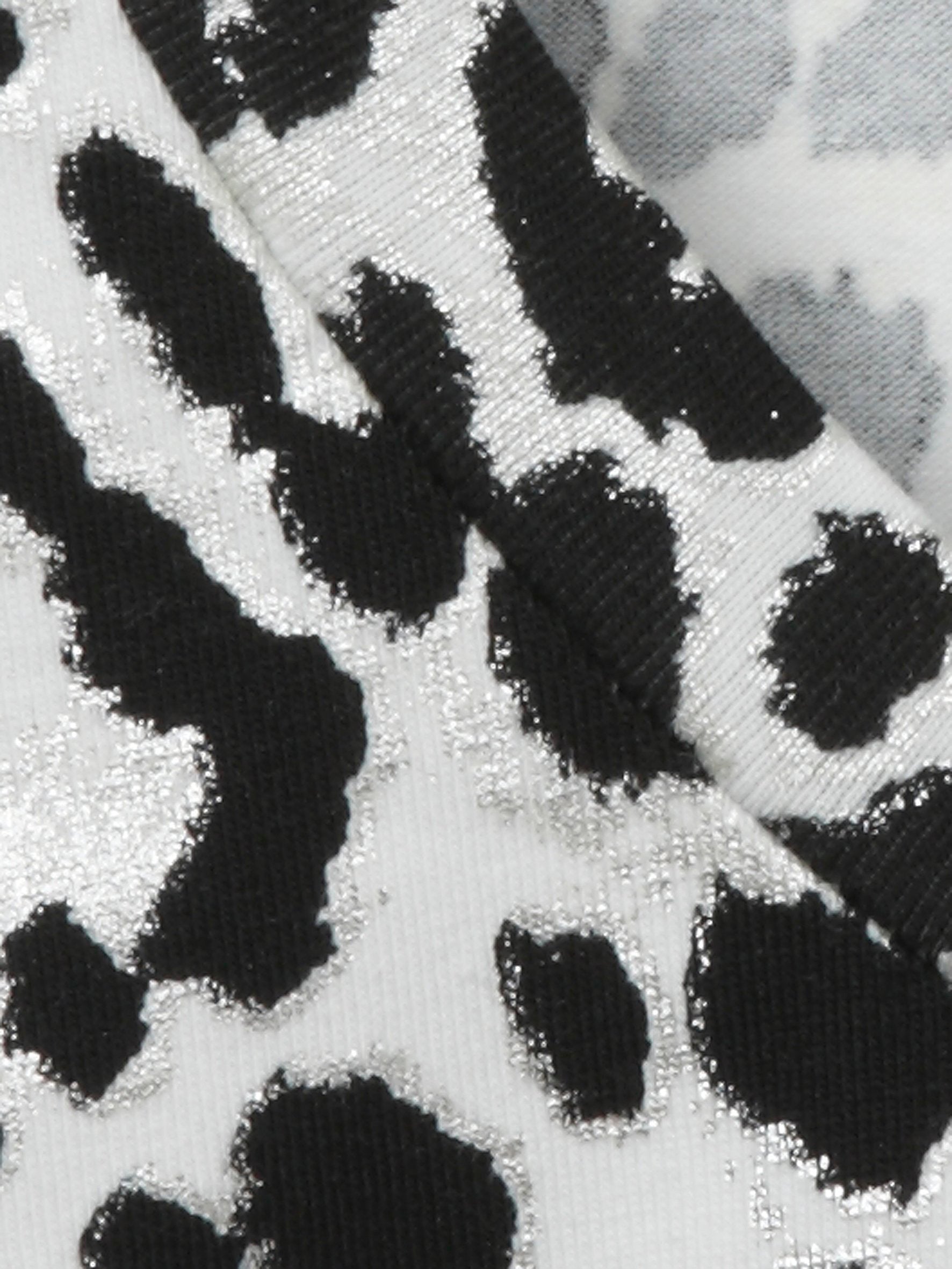 T-Shirt Rundhals 1/2 Arm Druck (Offwhite Multico)